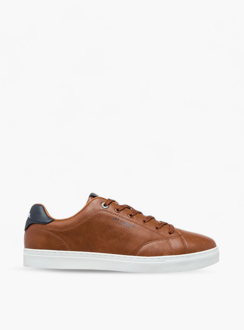 Lee Cooper Men's Lace-Up Sneakers - MLCM522738-men-shoes-sneakers-image-3