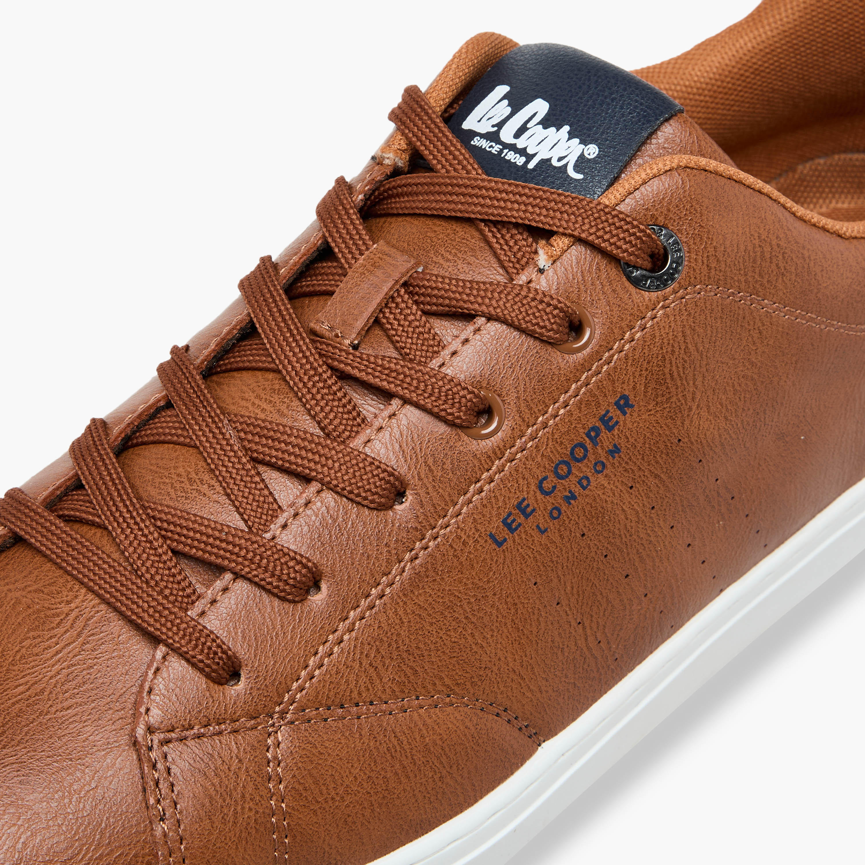Lee Cooper Men's Lace-Up Sneakers - MLCM522738-men-shoes-sneakers-image-4