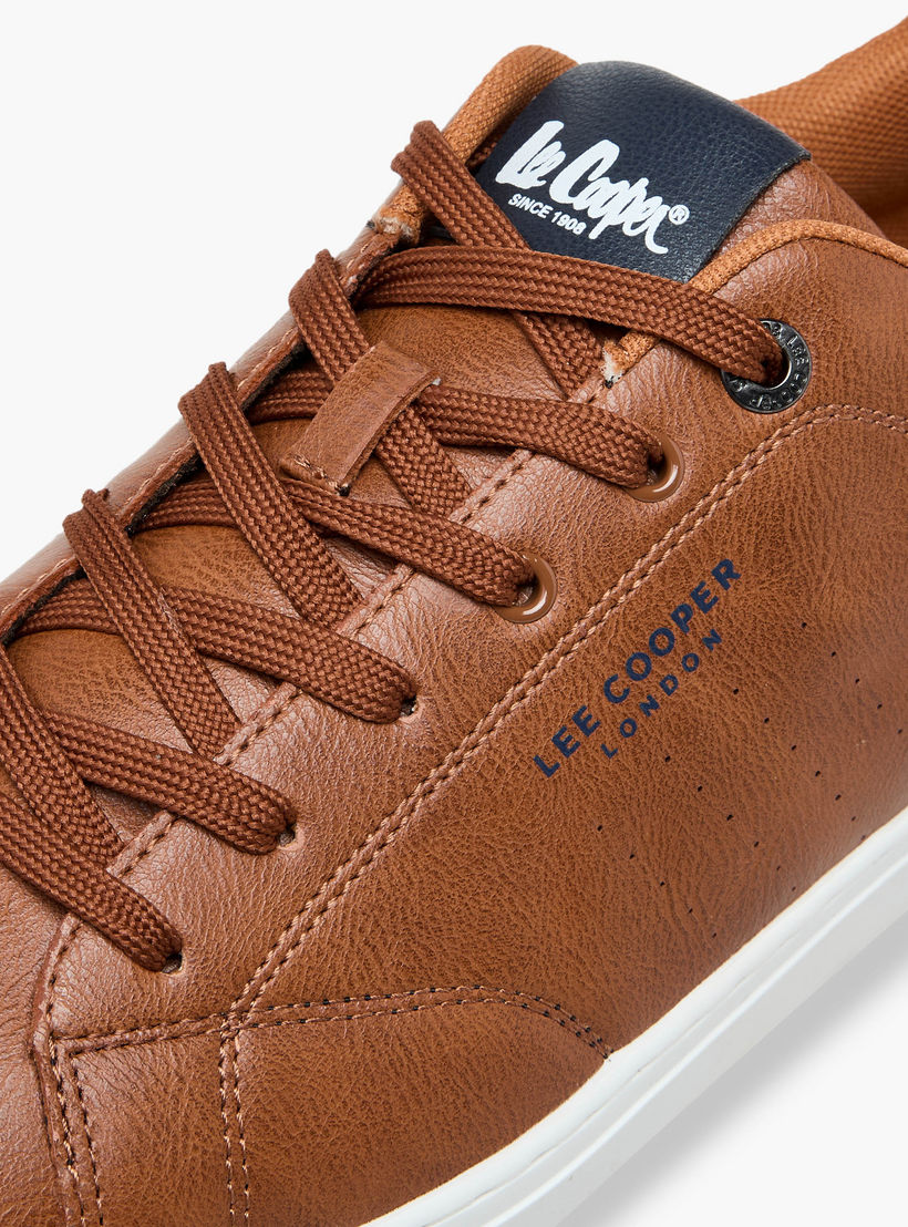 Lee Cooper Men's Lace-Up Sneakers - MLCM522738-men-shoes-sneakers-image-4