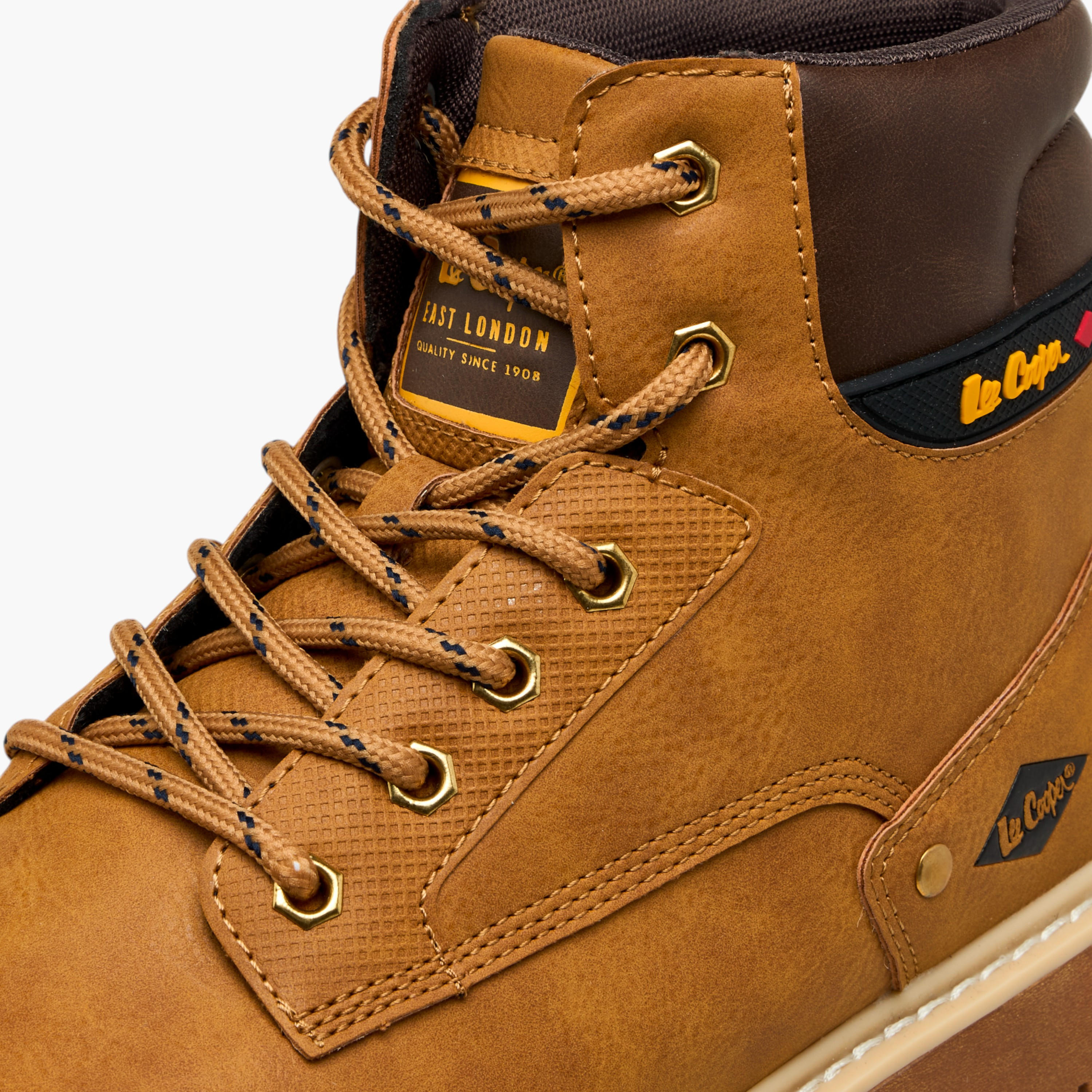 Lee Cooper Men's Panelled Lace-Up Ankle Boots-men-shoes-boots-image-4