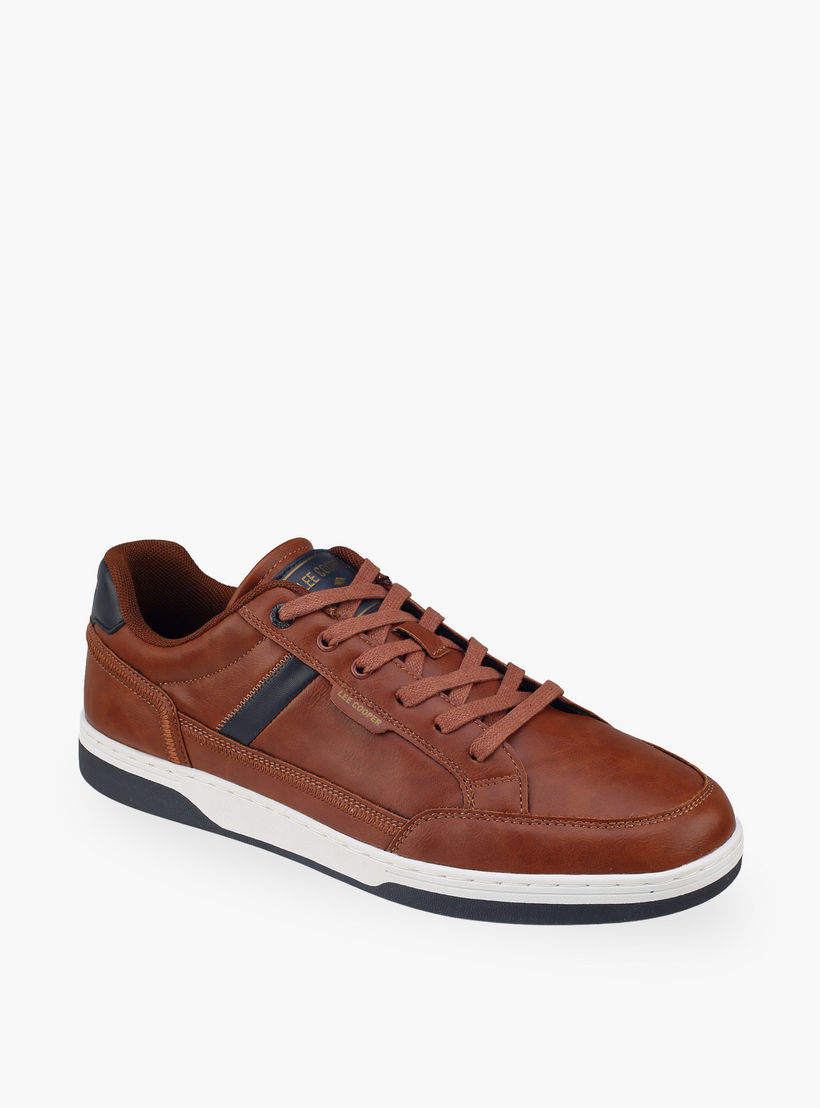 Lee Cooper Men Lace-Up Sneakers-men-shoes-sneakers-image-2