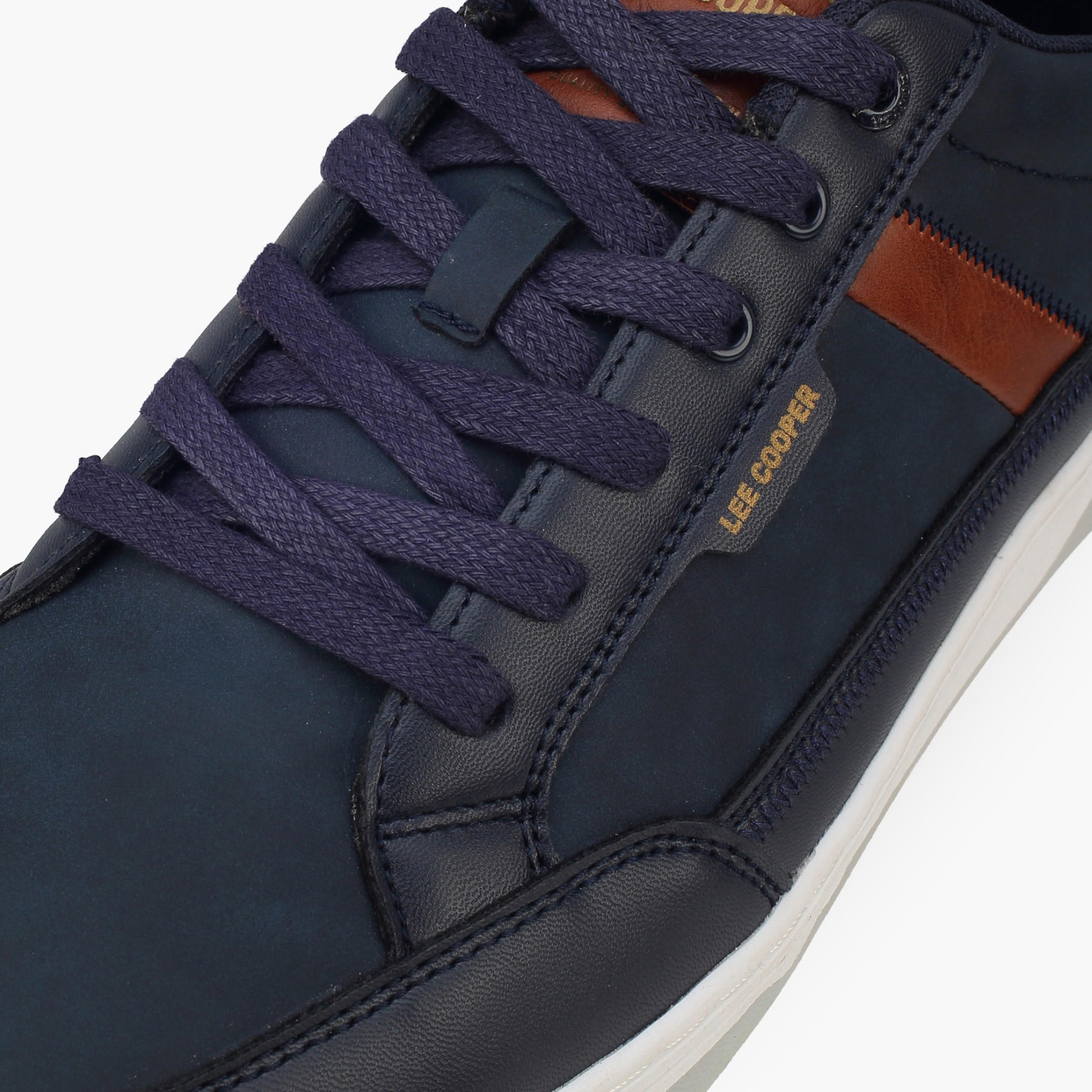Lee Cooper Men Lace-Up Sneakers-men-shoes-sneakers-image-4