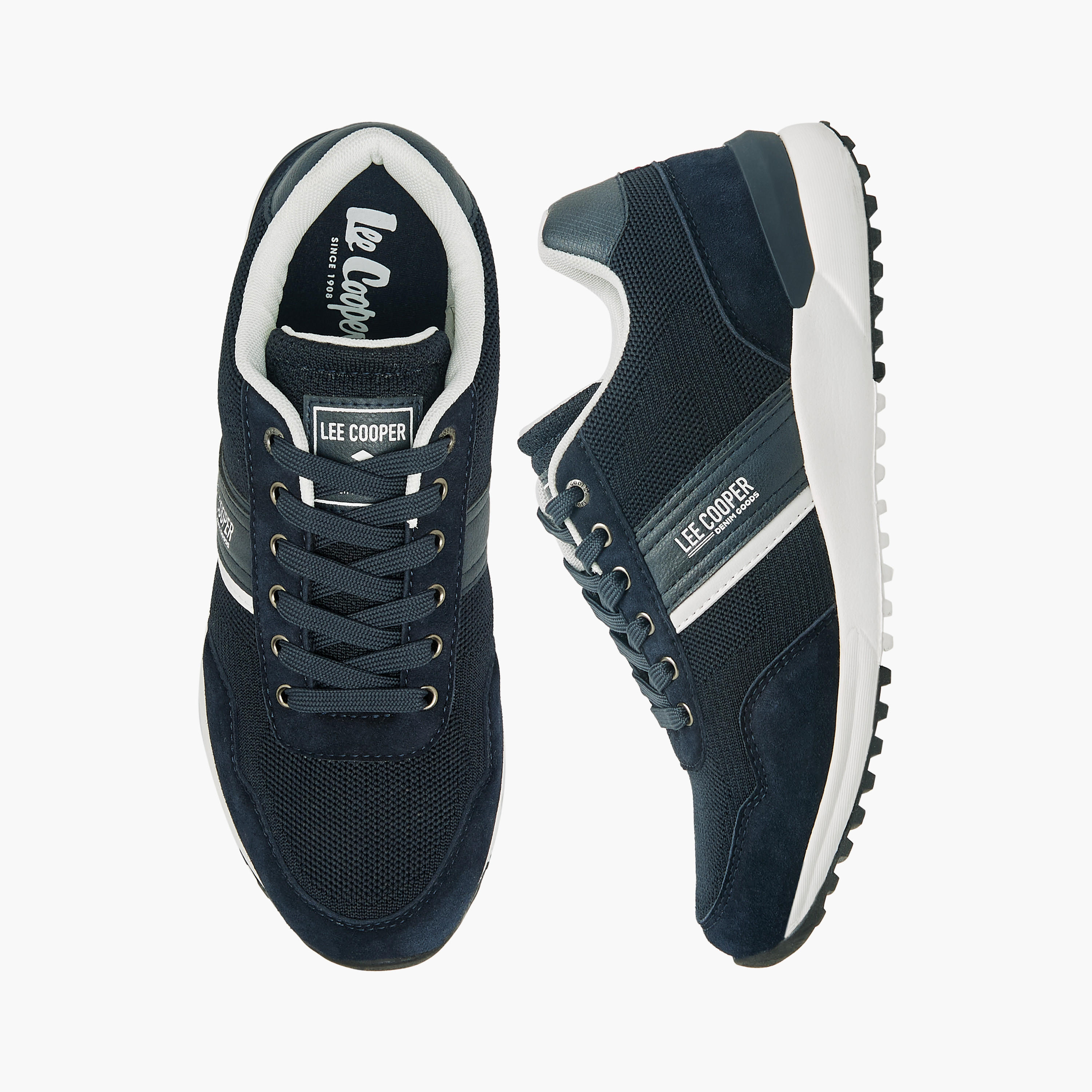 Lee Cooper Men Ortholite Lace-Up Sneakers-men-shoes-sneakers-image-1