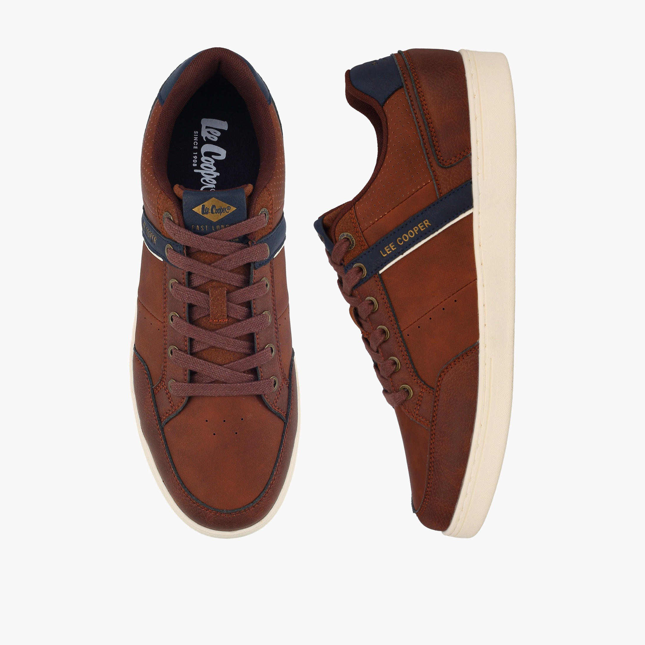 حذاء سنيكرز للكاحل برباط للرجال من لي كوبر-men-shoes-sneakers-image-1
