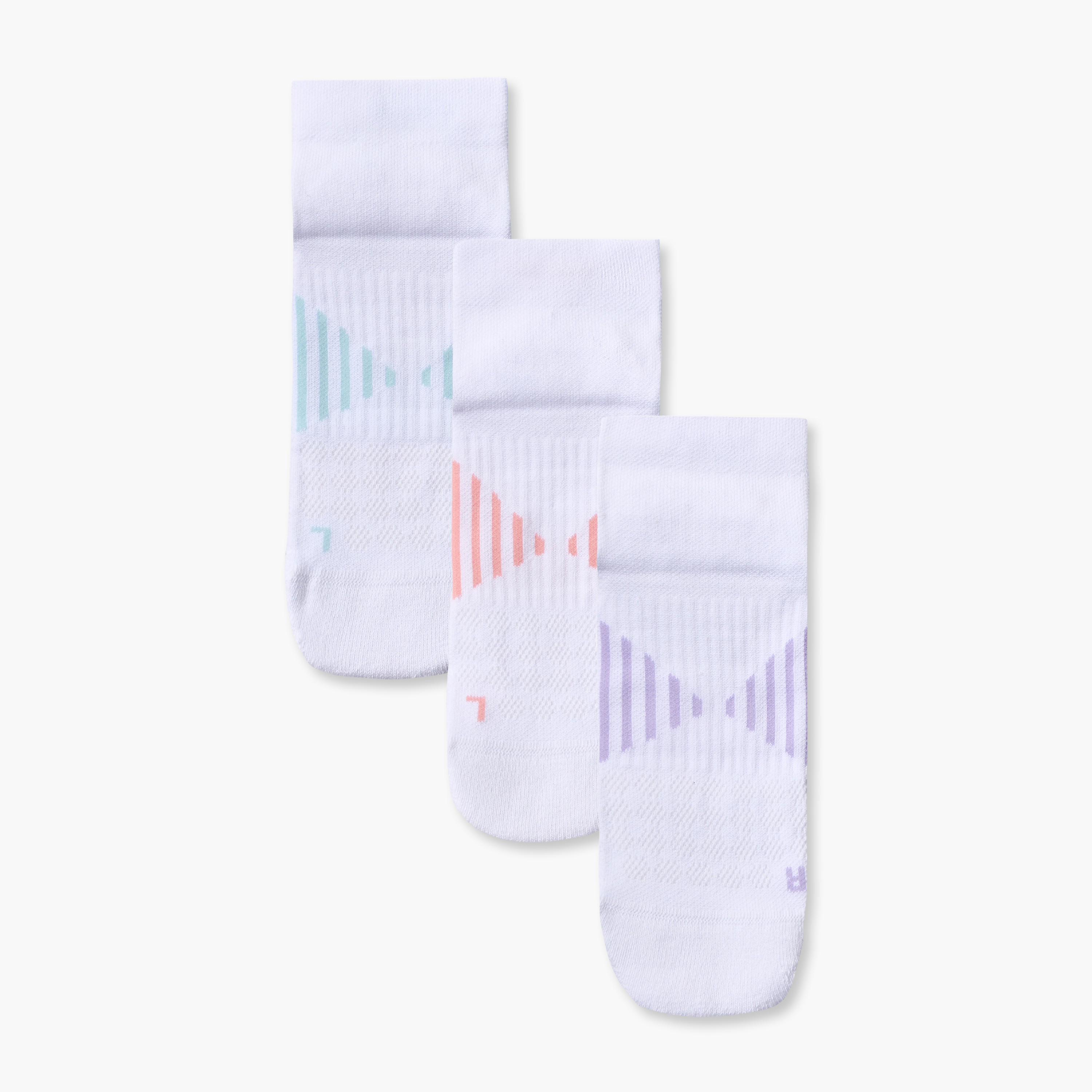 Kappa Pack of 3 Ankle Length Sports Socks with Stripes-women-socksandstockings-image-1