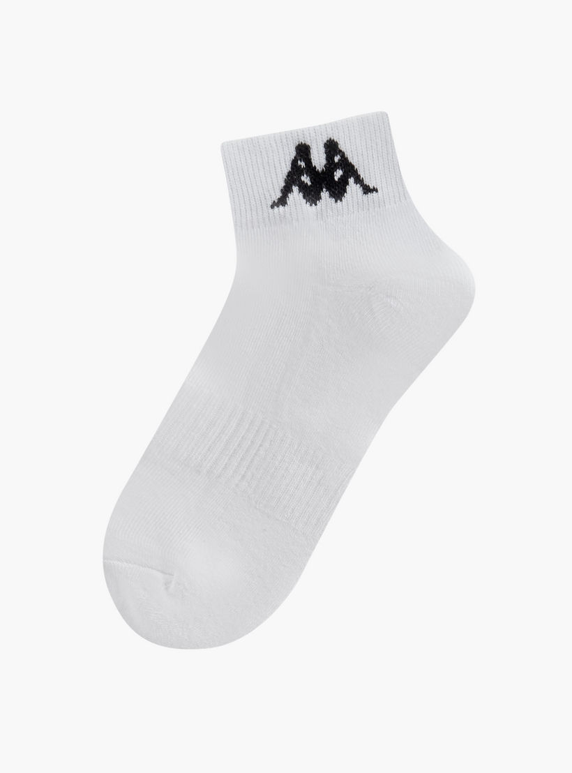 Kappa Printed Ankle Length Cushioned Sports Socks - Set of 3-men-socks-image-2