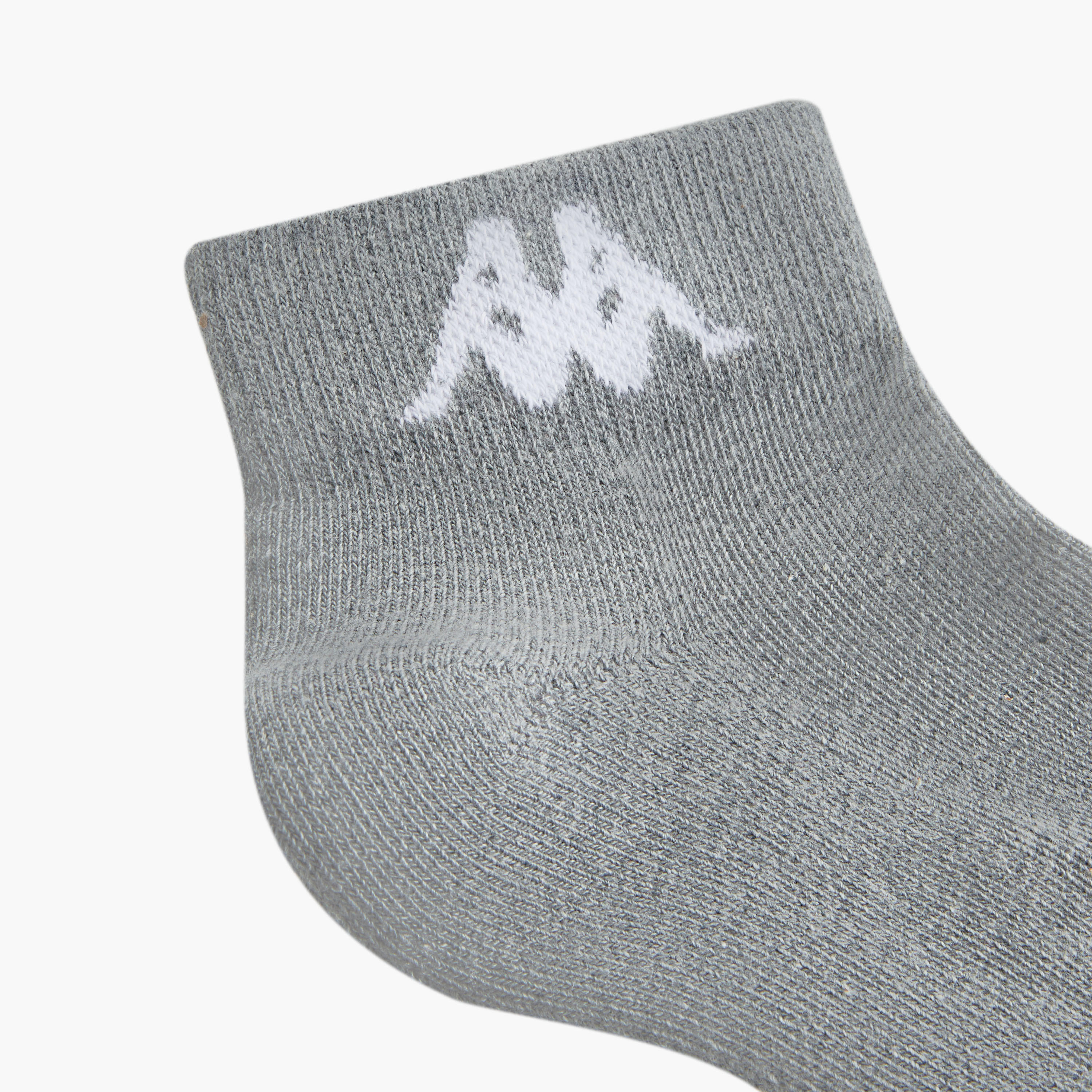 Kappa Printed Ankle Length Cushioned Sports Socks - Set of 3-men-socks-image-5