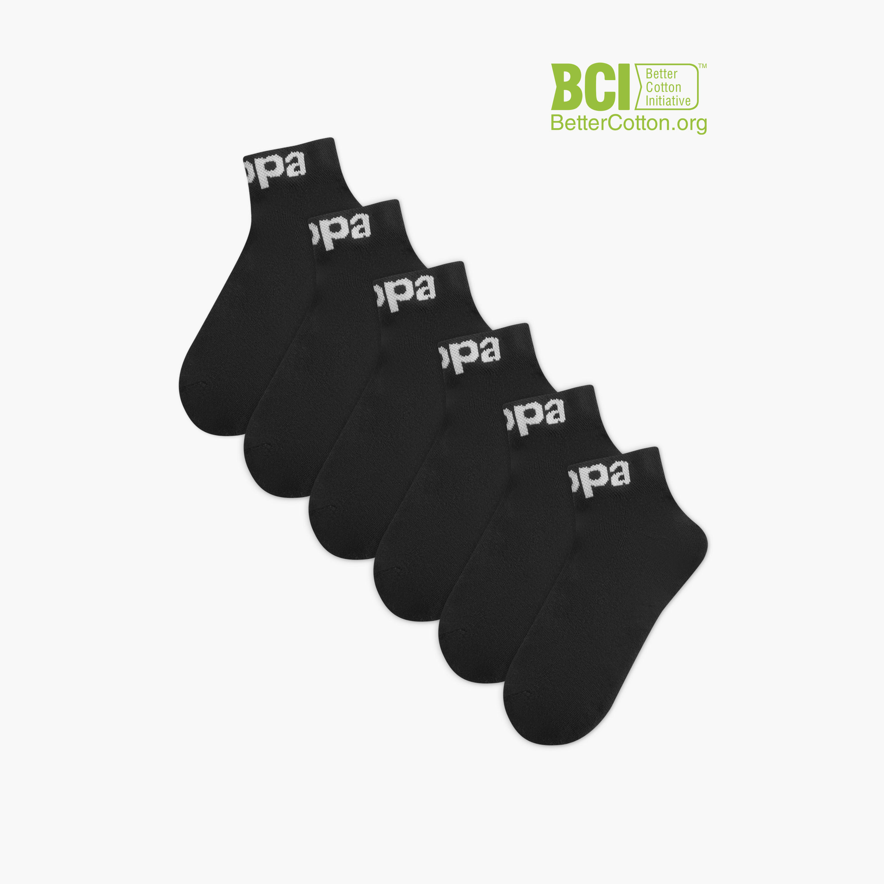 Kappa Printed Sports Socks - Set of 6-men-socks-image-1