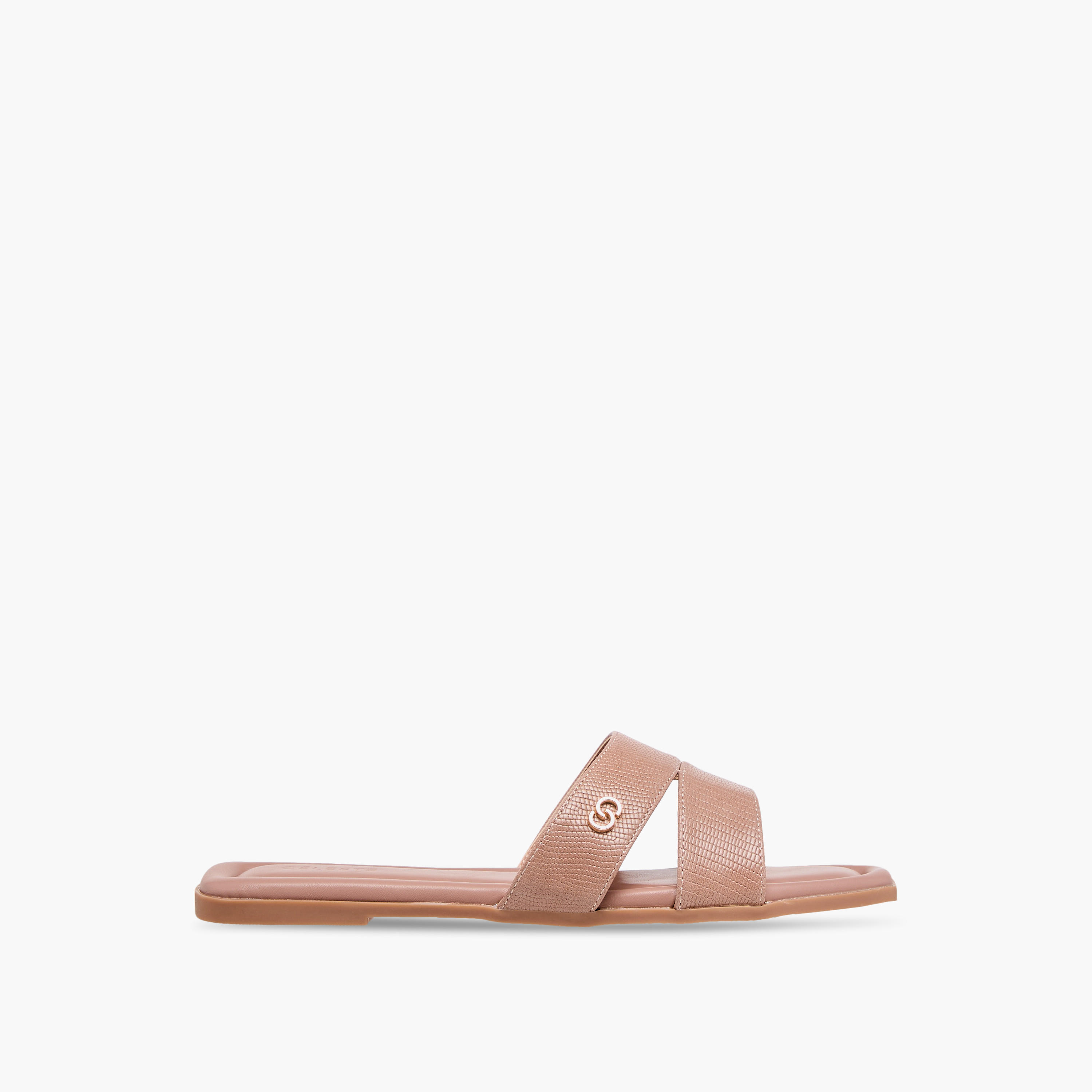 صندل مسطح سهل الارتداء وبارز الملمس للنساء من سيليست-women-shoes-flats-sandals-image-3