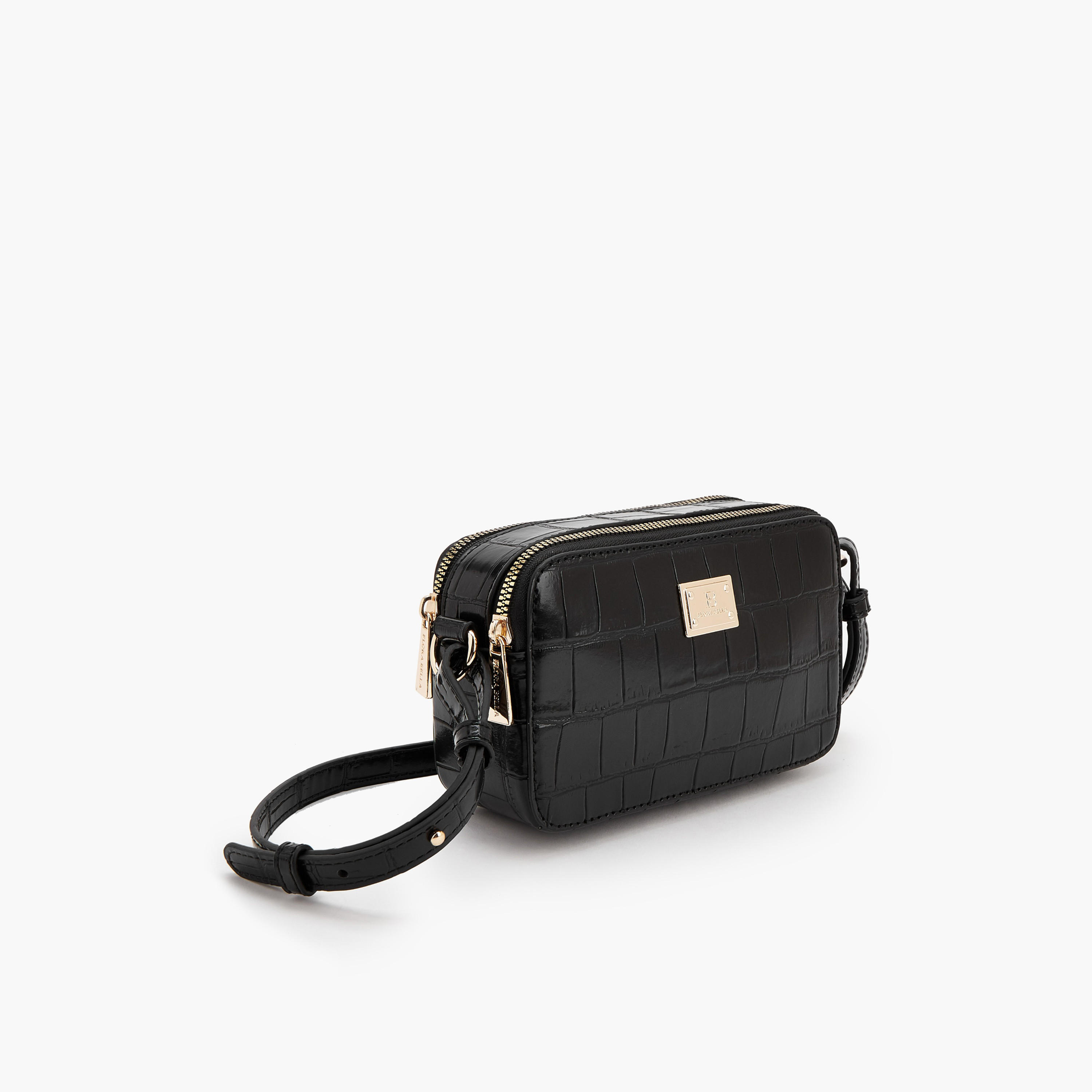 Flora Bella Textured Crossbody Bag with Adjustable Strap-women-bagsandwallets-handbags-image-3