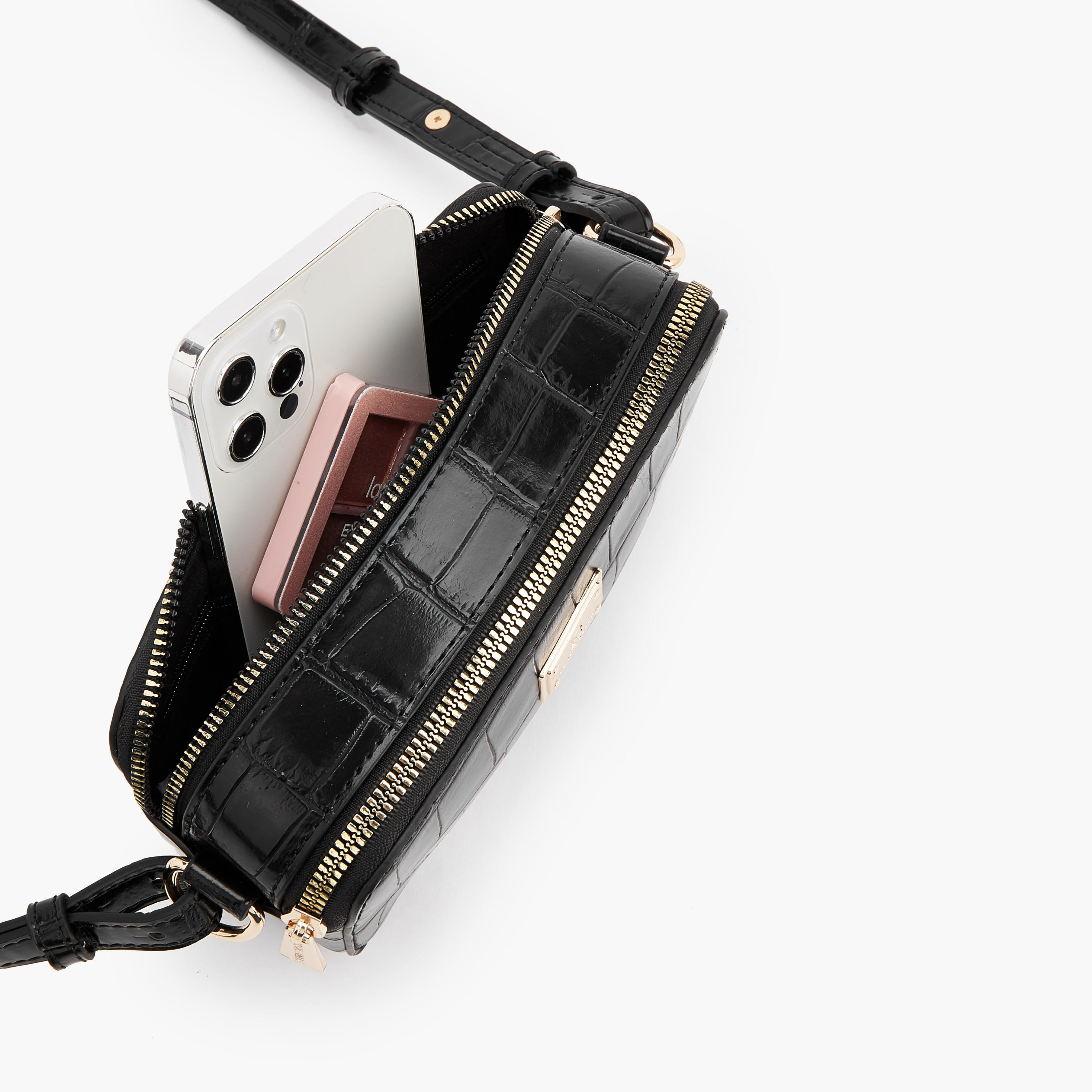 Flora Bella Textured Crossbody Bag with Adjustable Strap-women-bagsandwallets-handbags-image-7