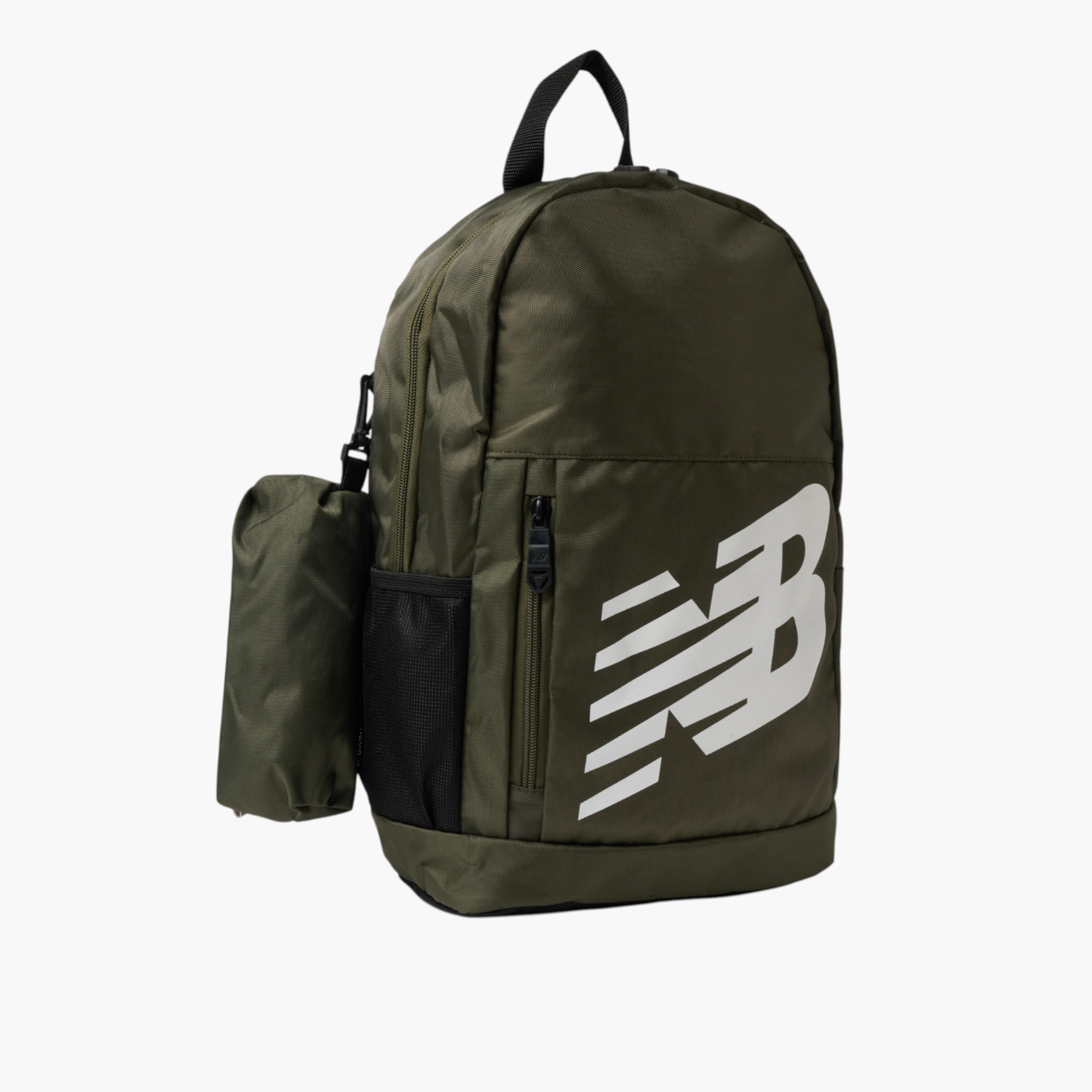 شنطة ظهر مدرسية بطبعات شعار مع مقلمة من نيو بالانس - 14x28x43 سم-boys-accessories-bagsandbackpacks-image-2