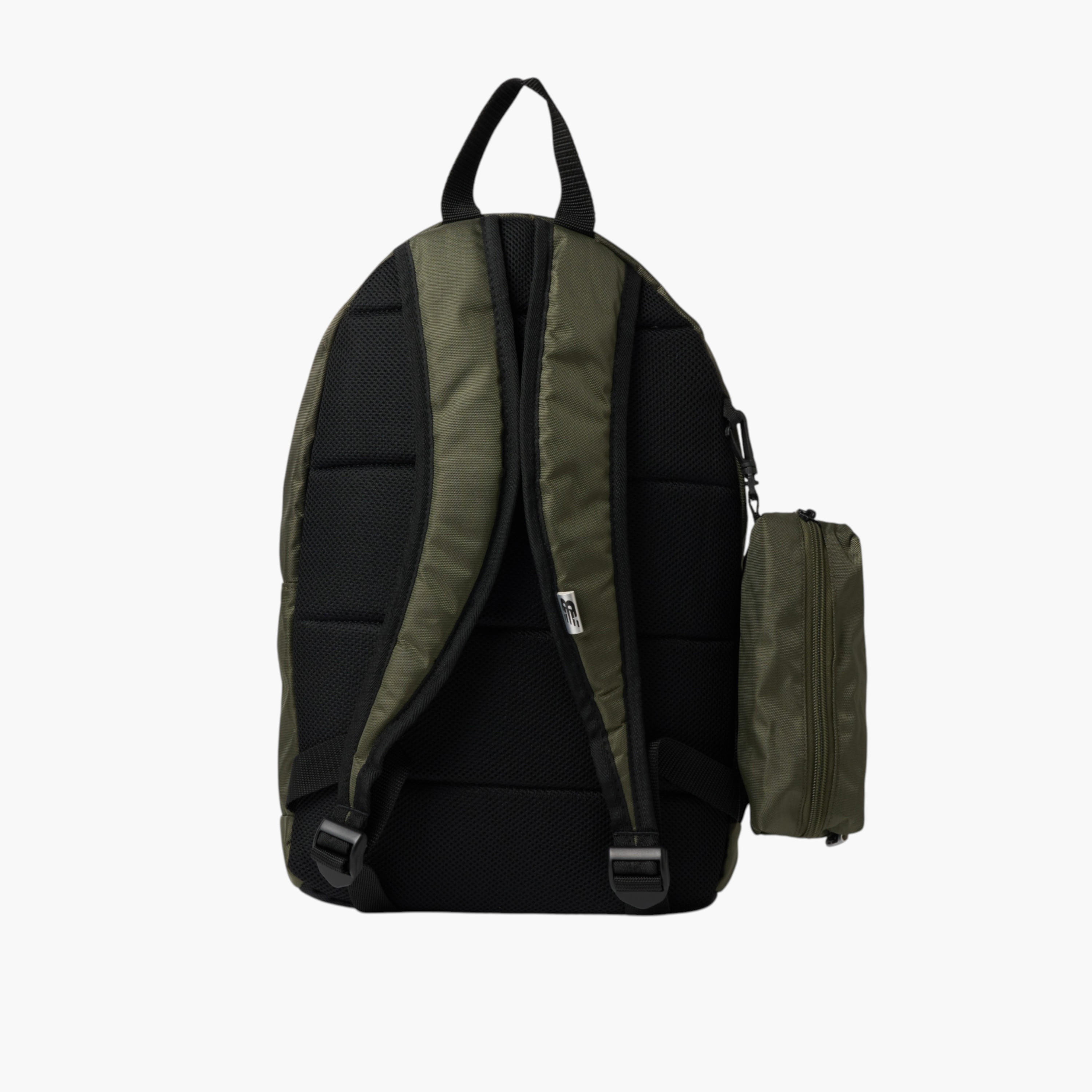 شنطة ظهر مدرسية بطبعات شعار مع مقلمة من نيو بالانس - 14x28x43 سم-boys-accessories-bagsandbackpacks-image-3