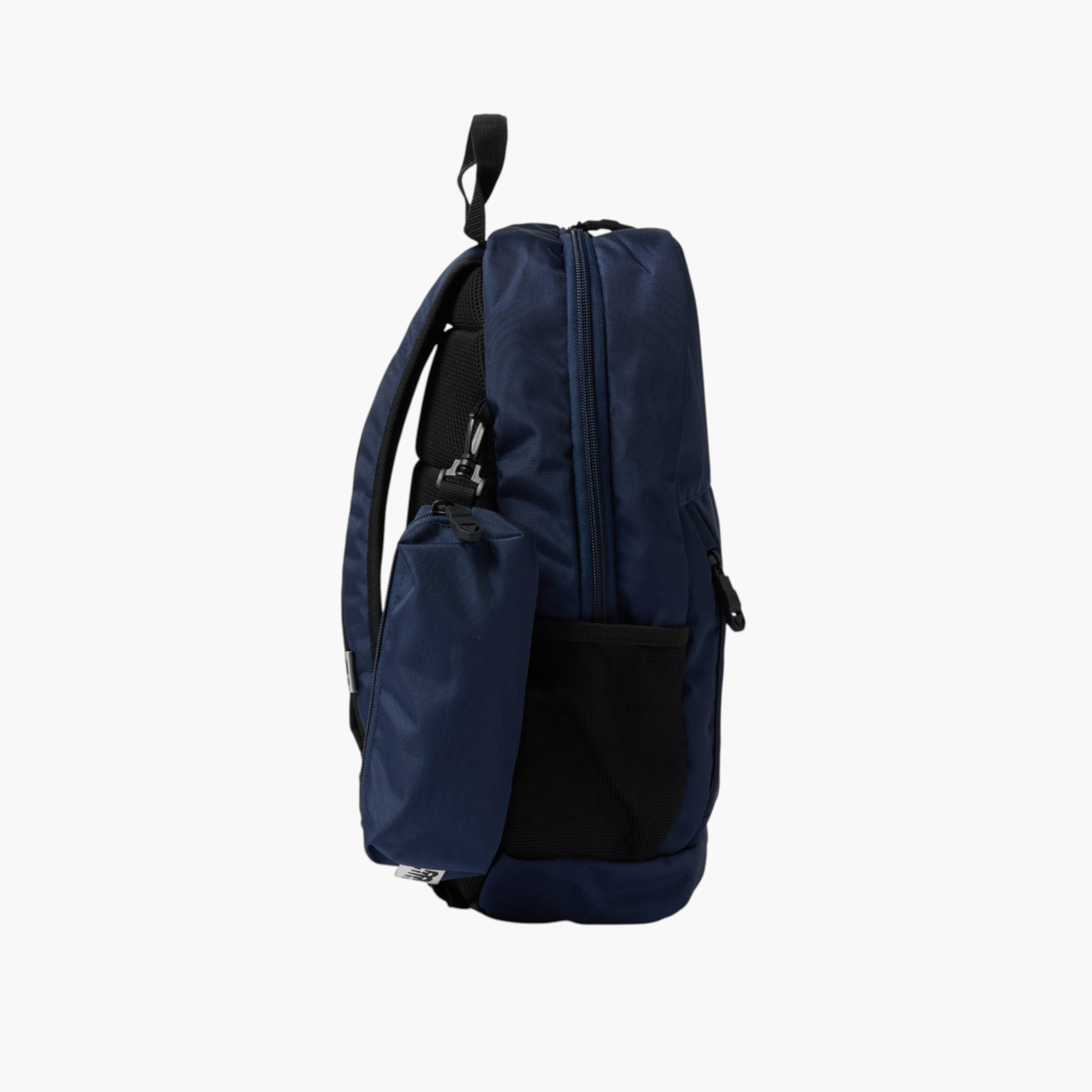 شنطة ظهر مدرسية بطبعات شعار مع مقلمة من نيو بالانس - 14x28x43 سم-boys-accessories-bagsandbackpacks-image-4