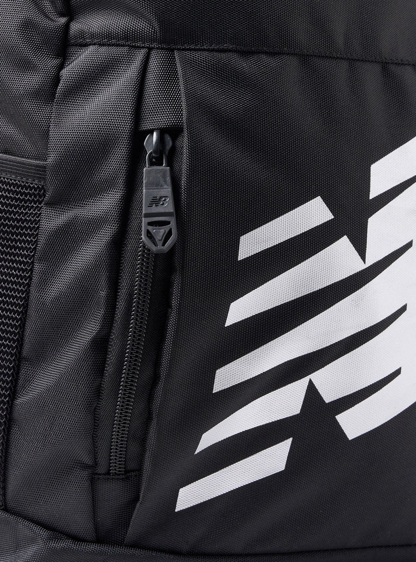 New Balance Logo Print School Backpack for Kids 13 Years with Adjustable Straps-school-bagsandbackpacks-backpacks-image-3
