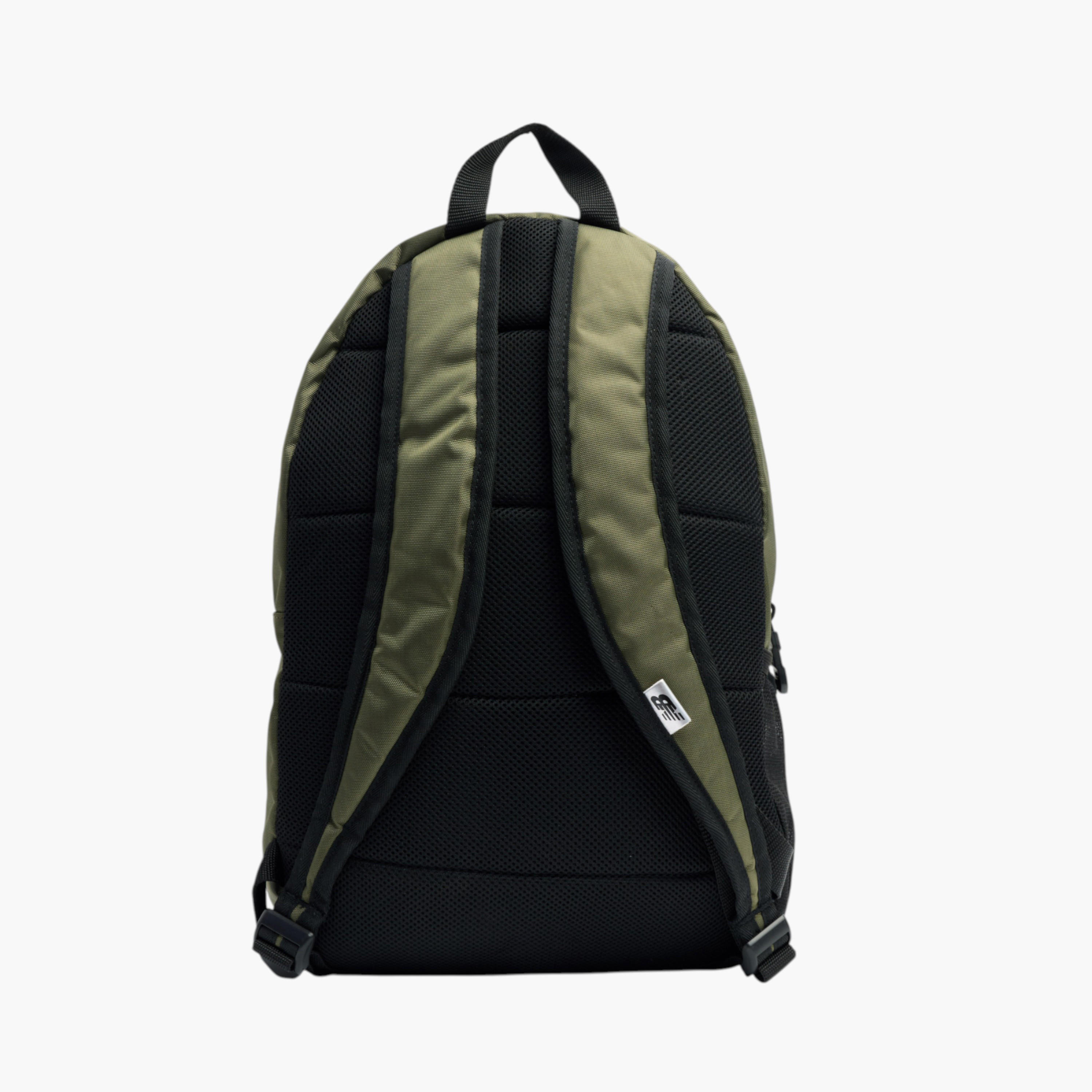 New Balance Logo Print School Backpack with Adjustable Shoulder Straps - 14x28x43 cm-school-bagsandbackpacks-backpacks-image-4