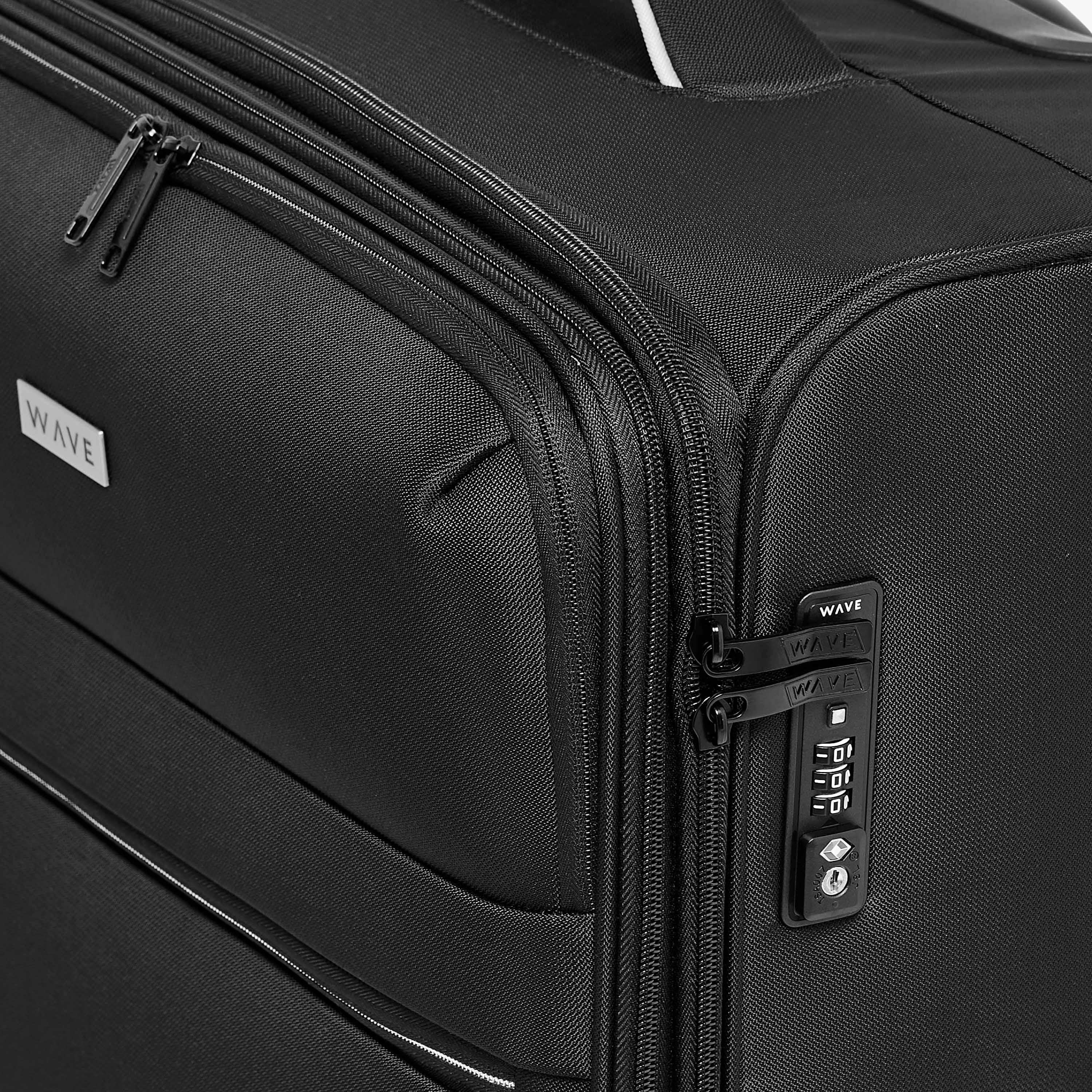 WAVE Solid Softcase Trolley Bag with Retractable Handle-travel-luggagesandbags-luggage-image-5