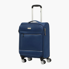 WAVE Solid Softcase Trolley Bag with Retractable Handle-travel-luggagesandbags-image-1