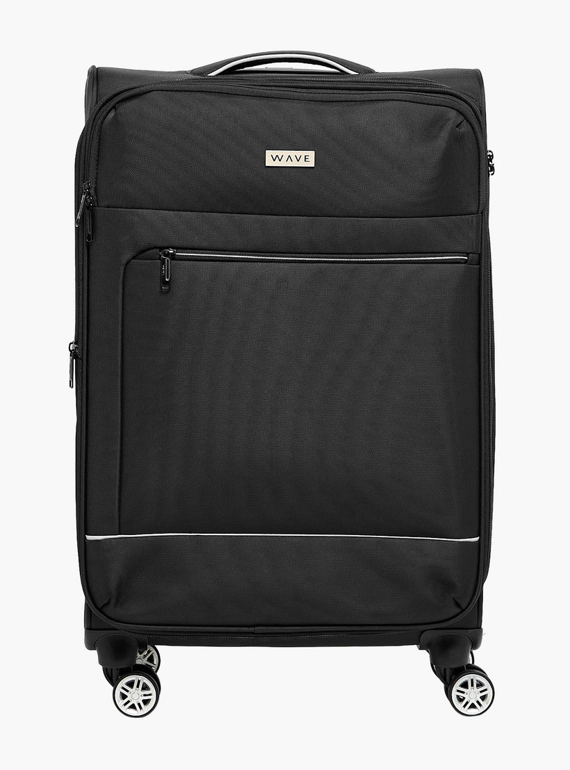 WAVE Solid Softcase Trolley Bag with Retractable Handle-travel-luggagesandbags-luggage-image-3