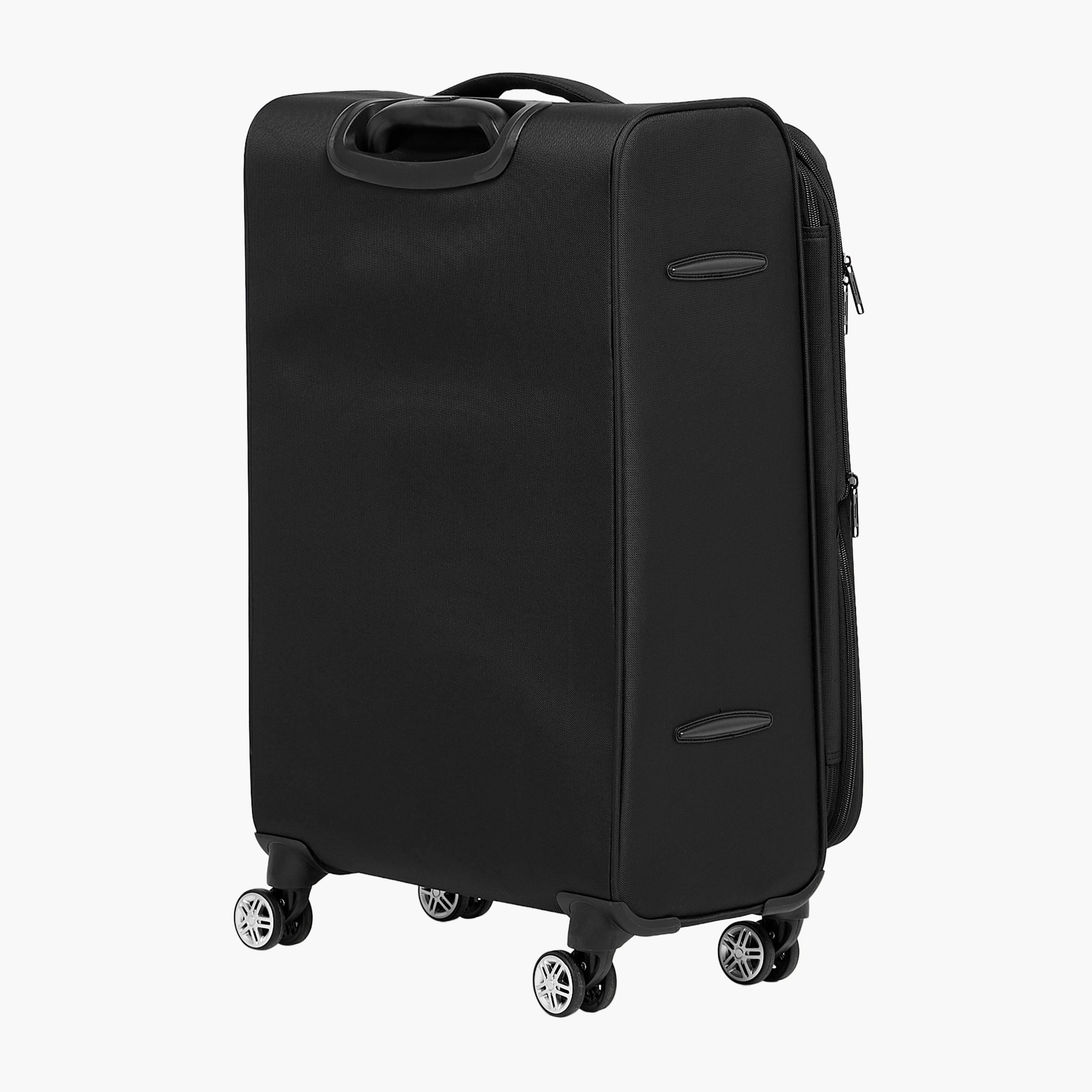 WAVE Solid Softcase Trolley Bag with Retractable Handle-travel-luggagesandbags-luggage-image-4