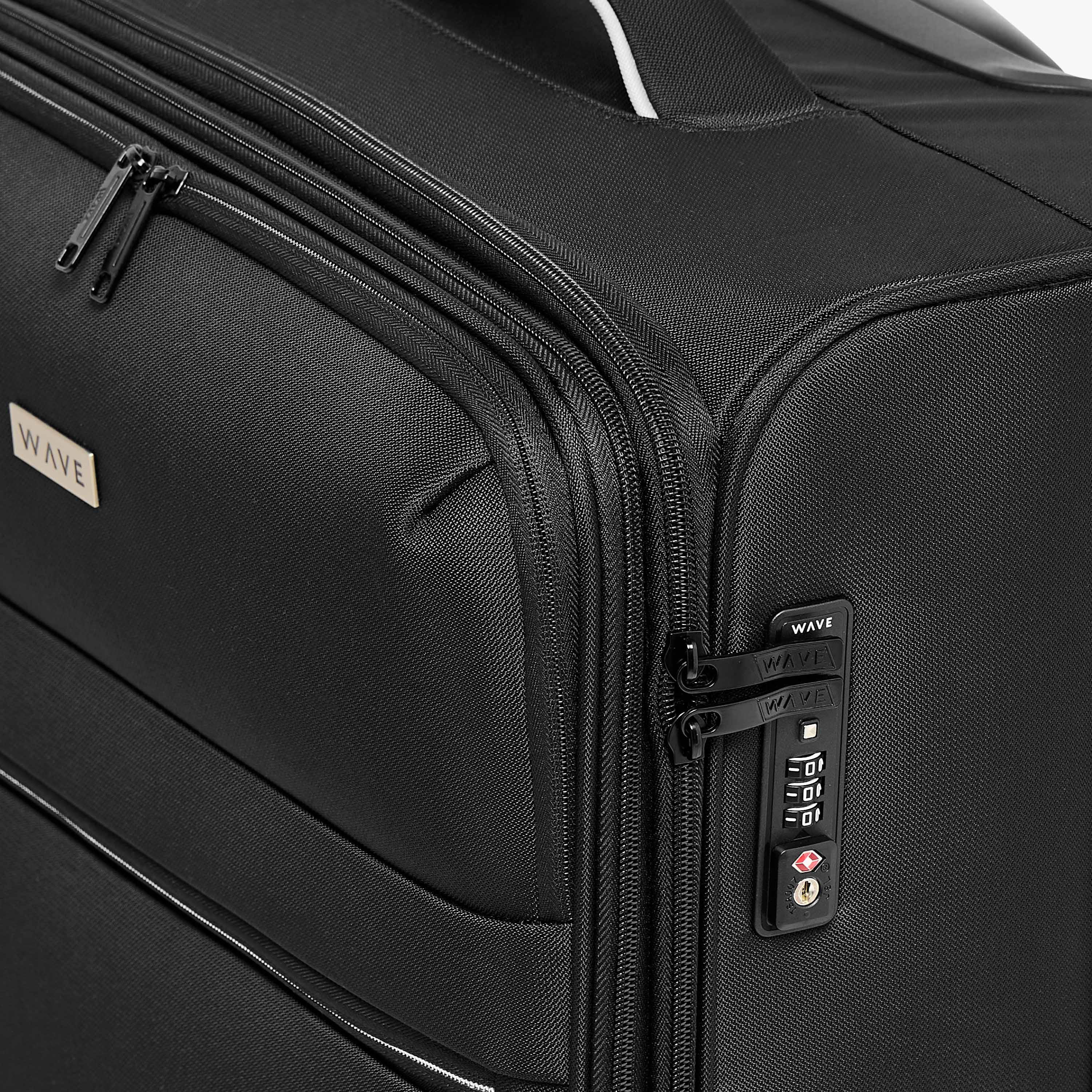 WAVE Solid Softcase Trolley Bag with Retractable Handle-travel-luggagesandbags-luggage-image-5