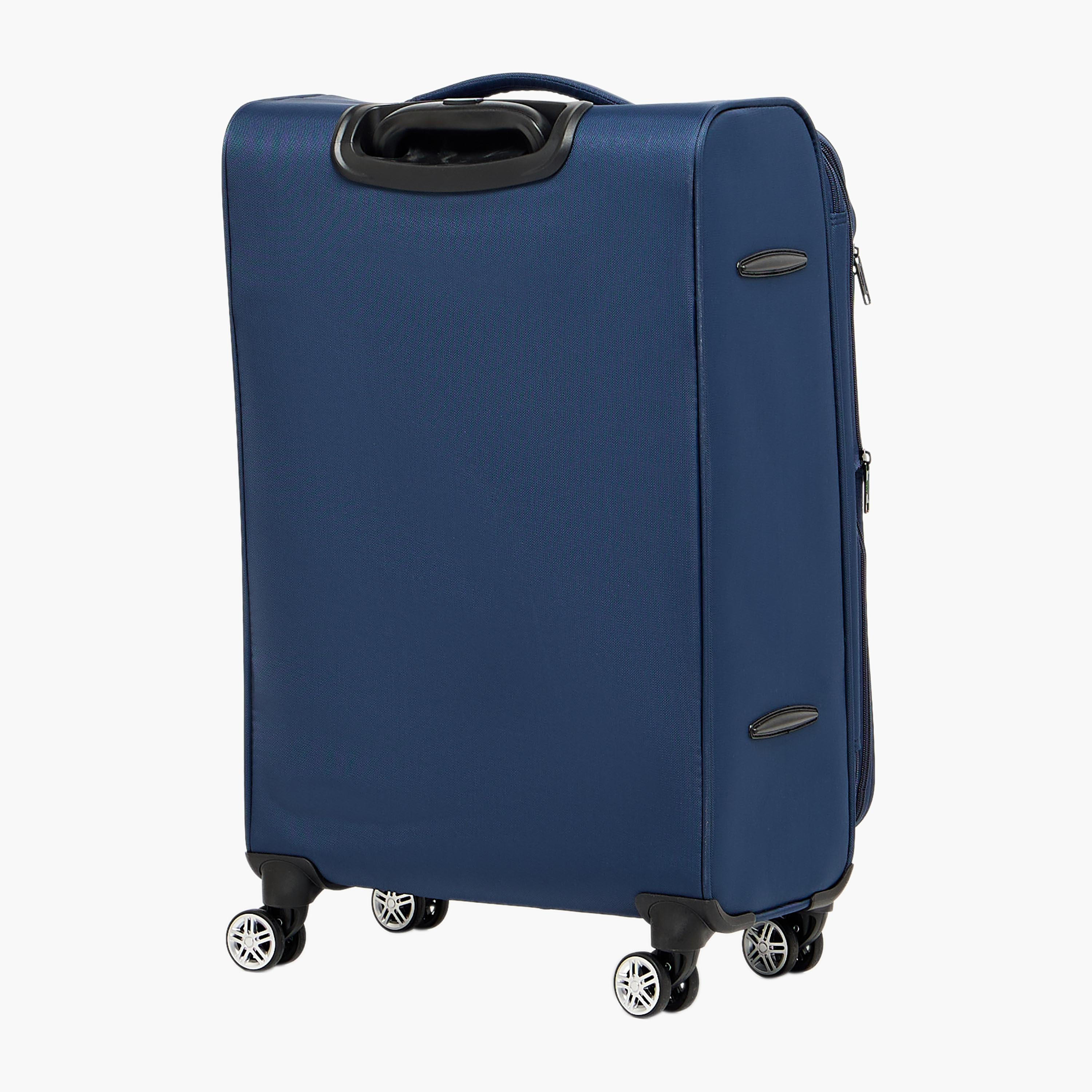 WAVE Solid Softcase Trolley Bag with Retractable Handle-travel-luggagesandbags-luggage-image-4