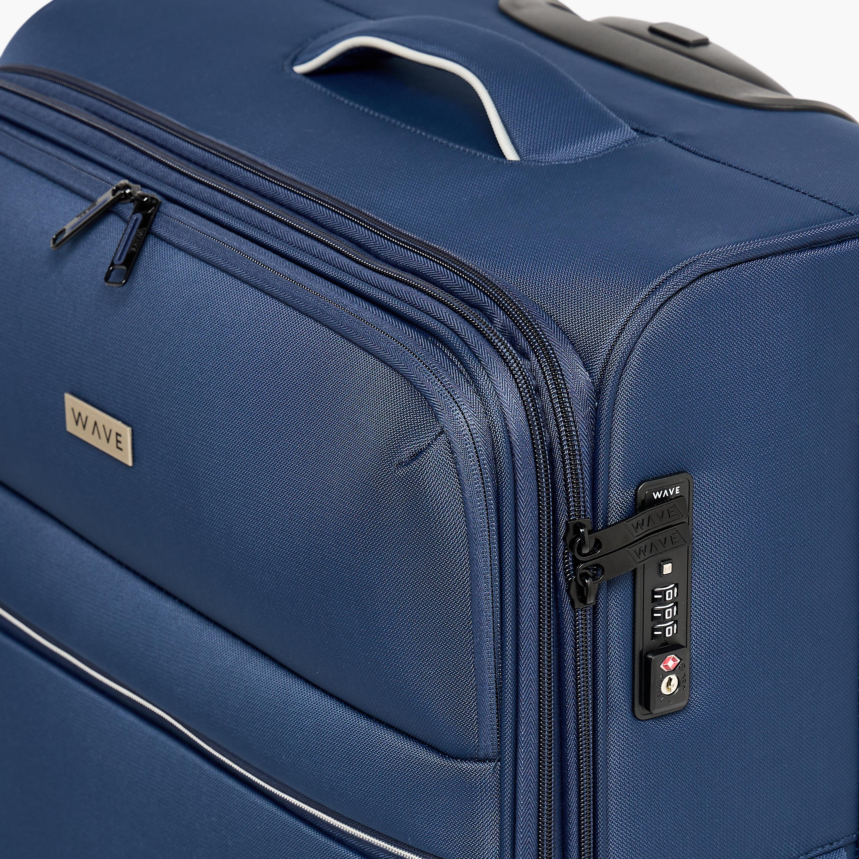 WAVE Solid Softcase Trolley Bag with Retractable Handle-travel-luggagesandbags-luggage-image-5
