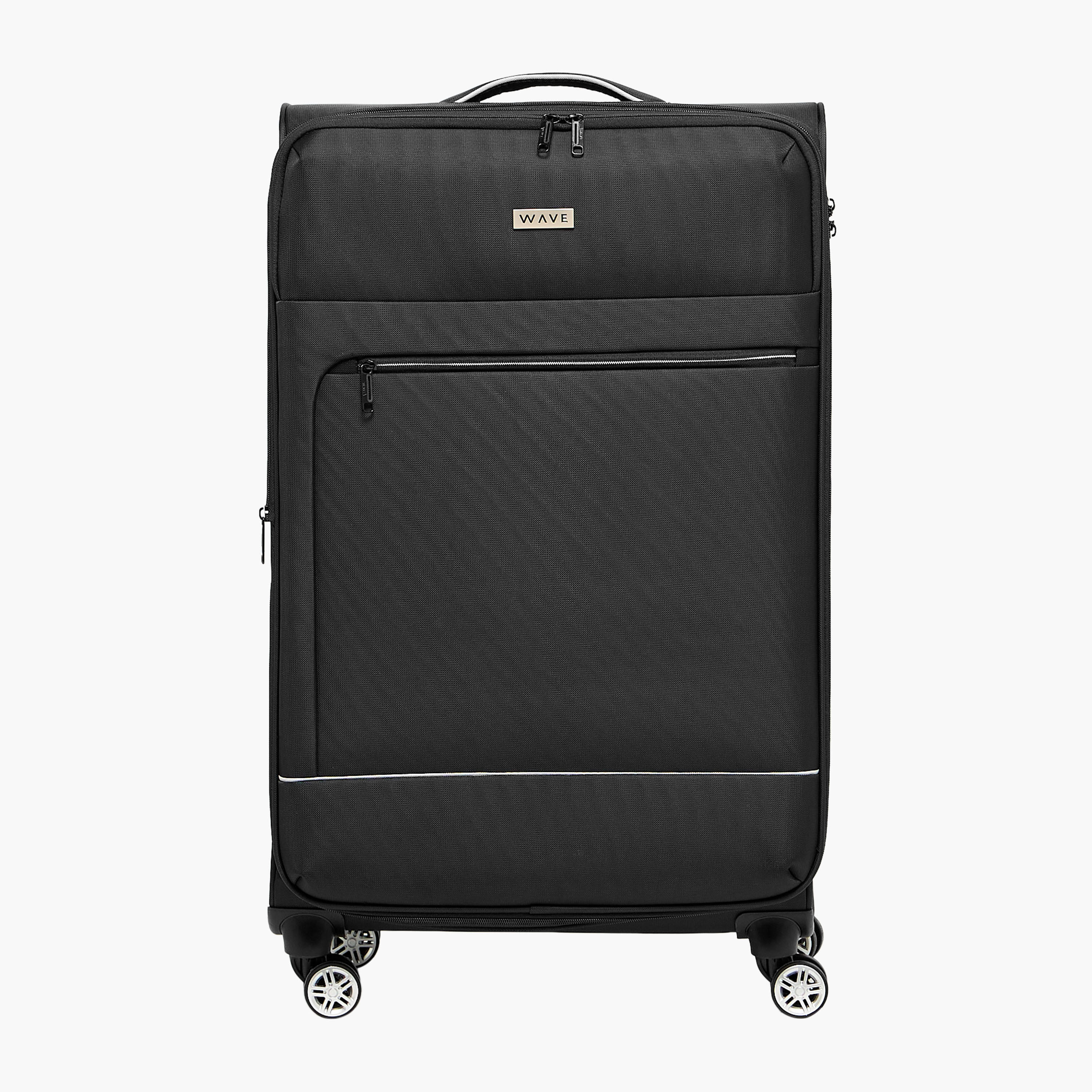 WAVE Solid Softcase Trolley Bag with Retractable Handle-travel-luggagesandbags-luggage-image-3