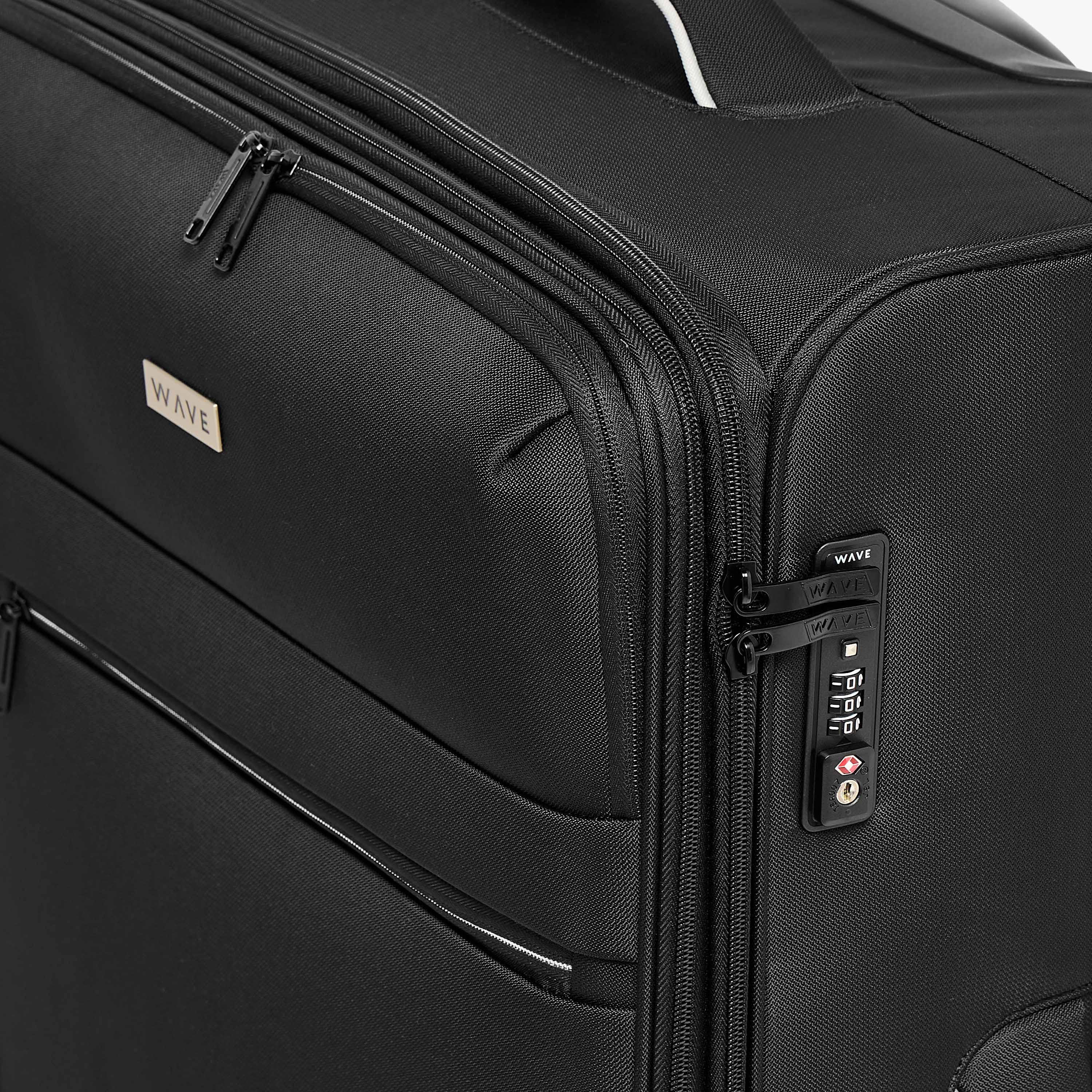 WAVE Solid Softcase Trolley Bag with Retractable Handle-travel-luggagesandbags-luggage-image-5