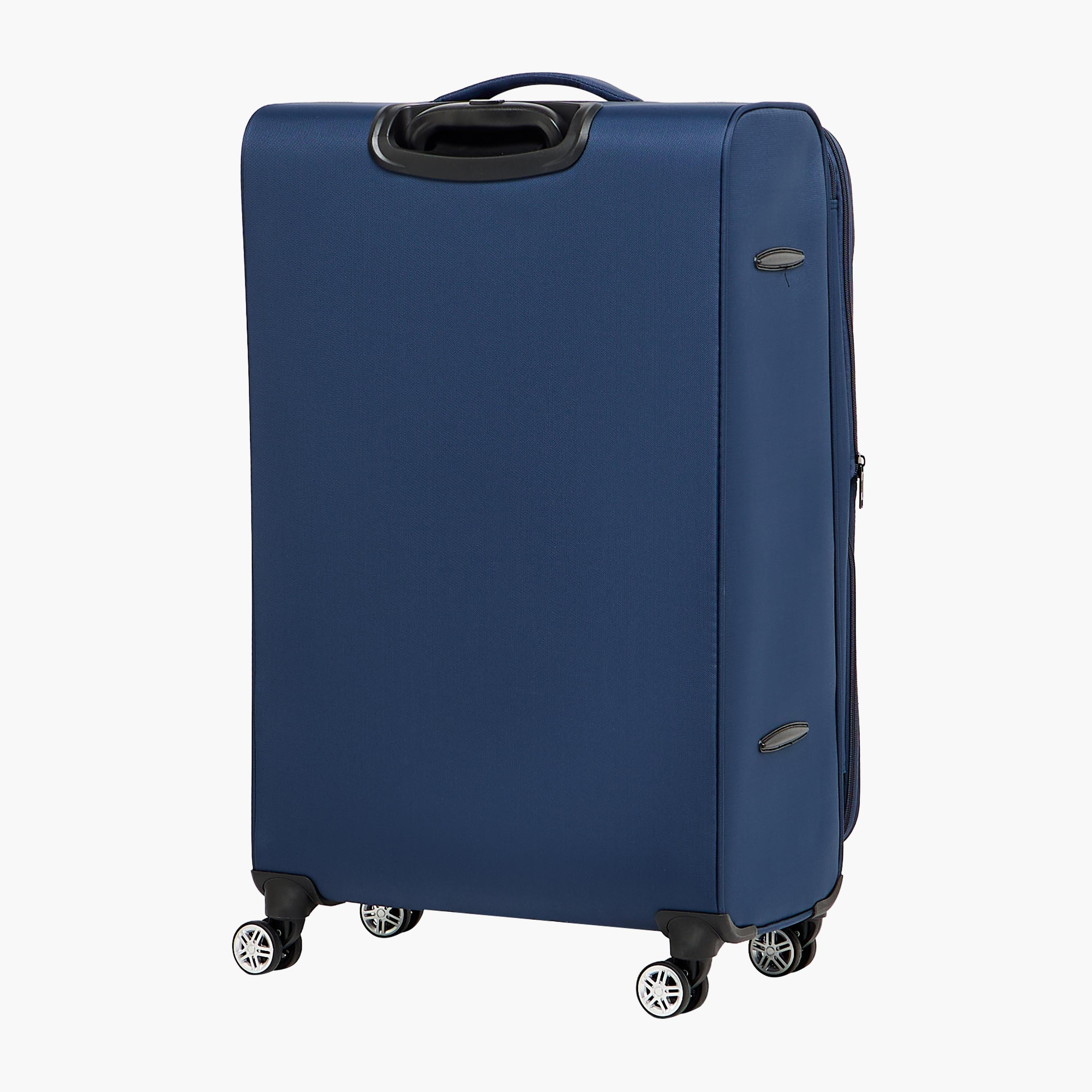 WAVE Solid Softcase Trolley Bag with Retractable Handle-travel-luggagesandbags-luggage-image-4