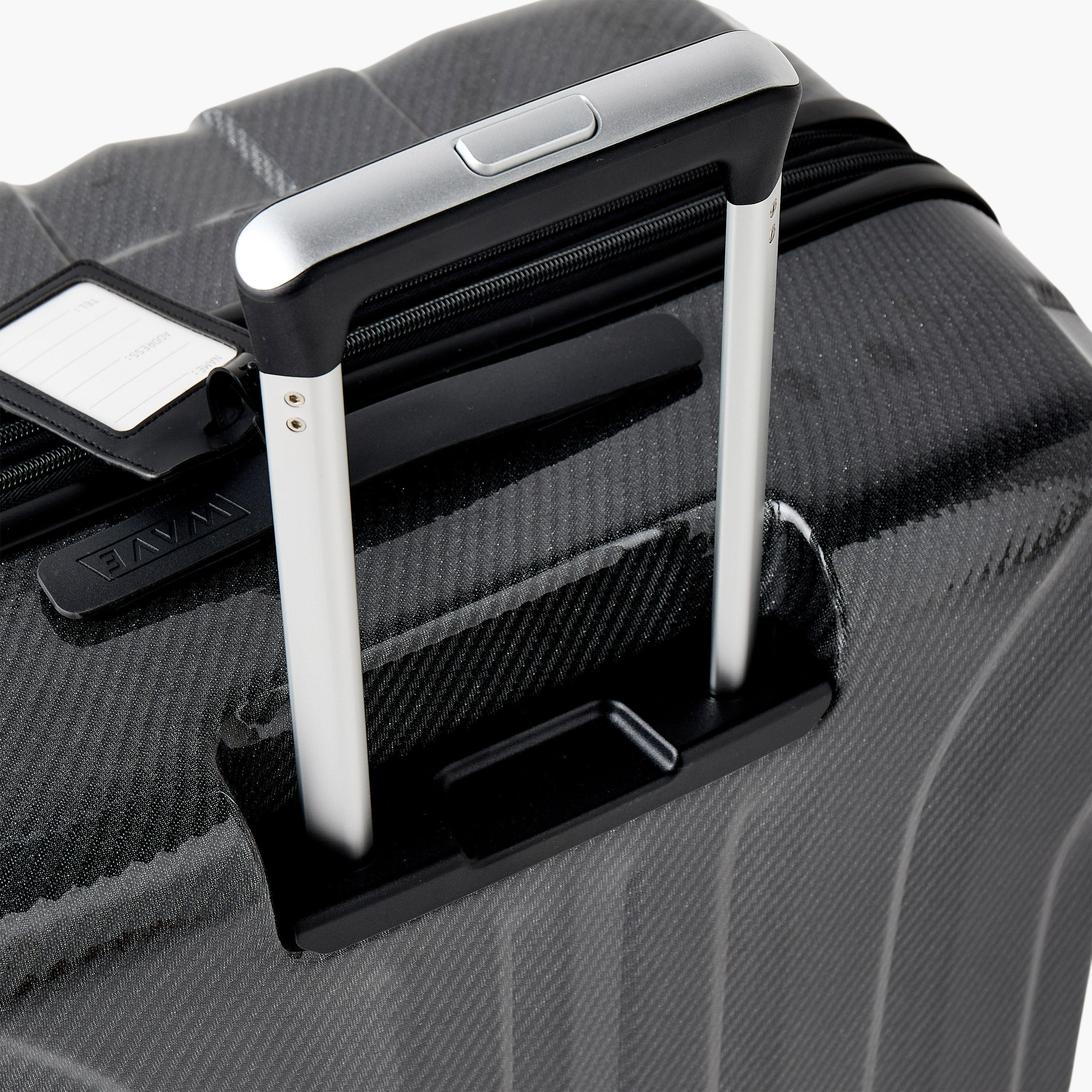 WAVE Textured Hardcase Luggage Trolley with Retractable Handle - 28 inches Check-in Bag-travel-luggagesandbags-luggage-image-6