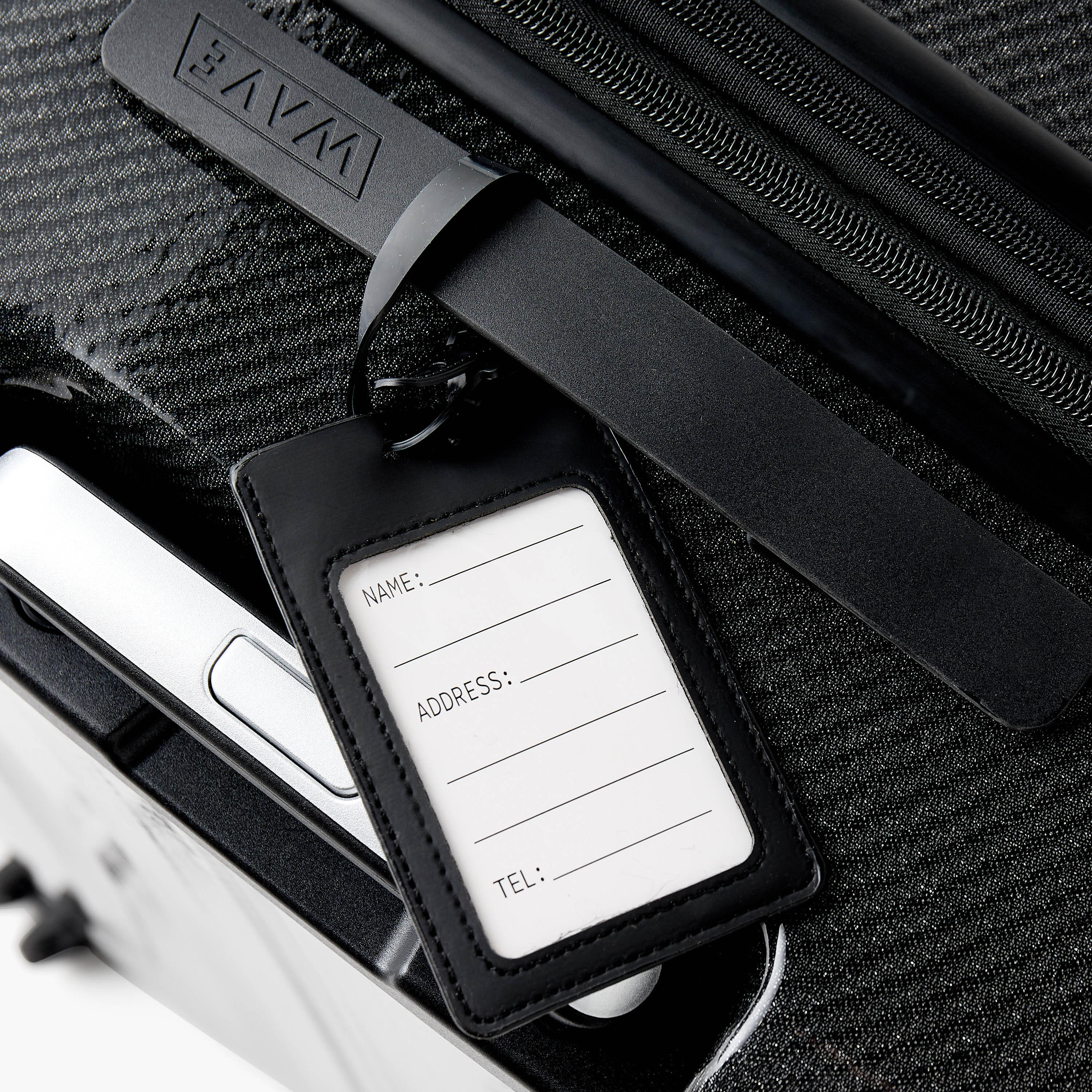 WAVE Textured Trolley Bag with Retractable Handle - 24 inches Check-In Bag-travel-luggagesandbags-luggage-image-5