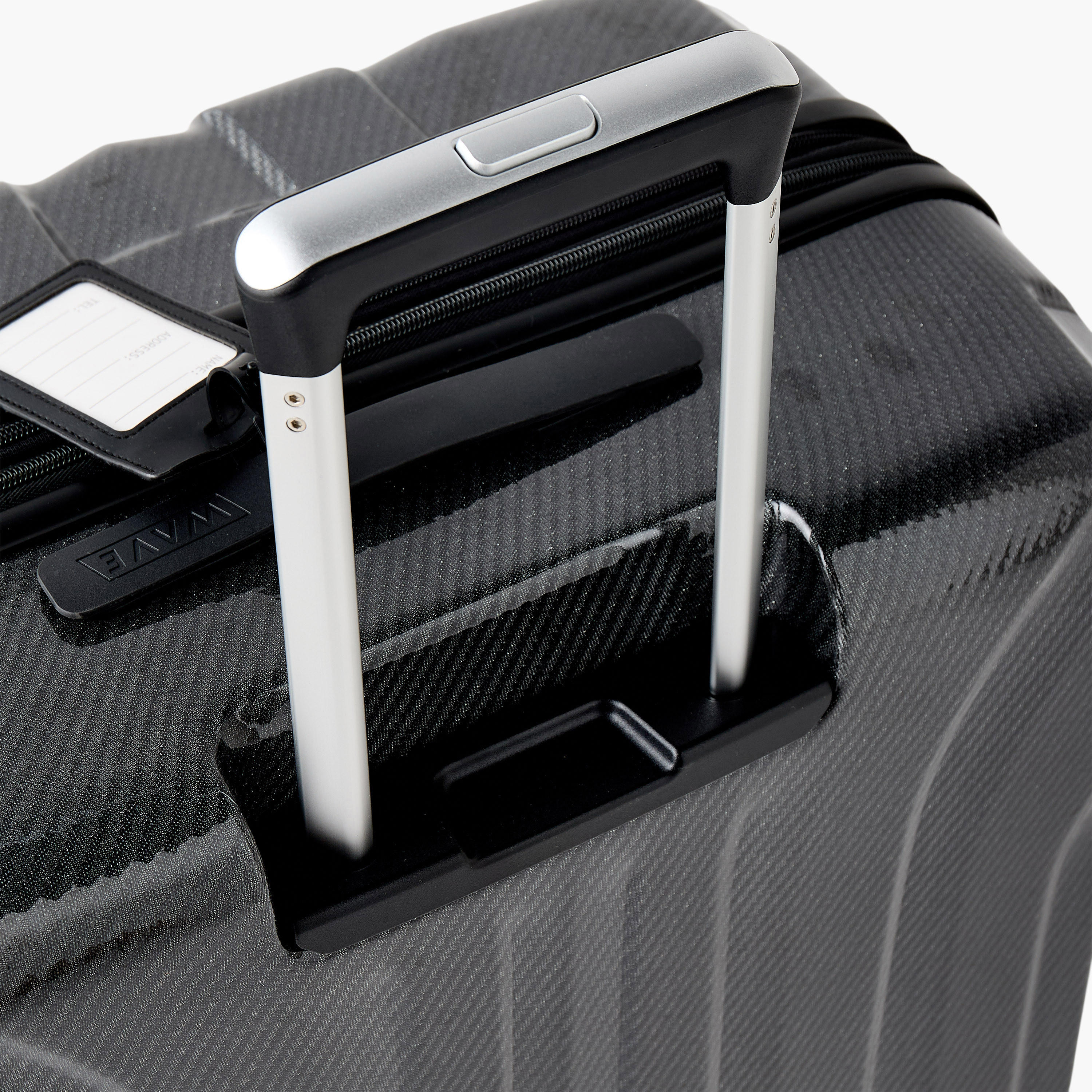 WAVE Textured Trolley Bag with Retractable Handle - 24 inches Check-In Bag-travel-luggagesandbags-luggage-image-6