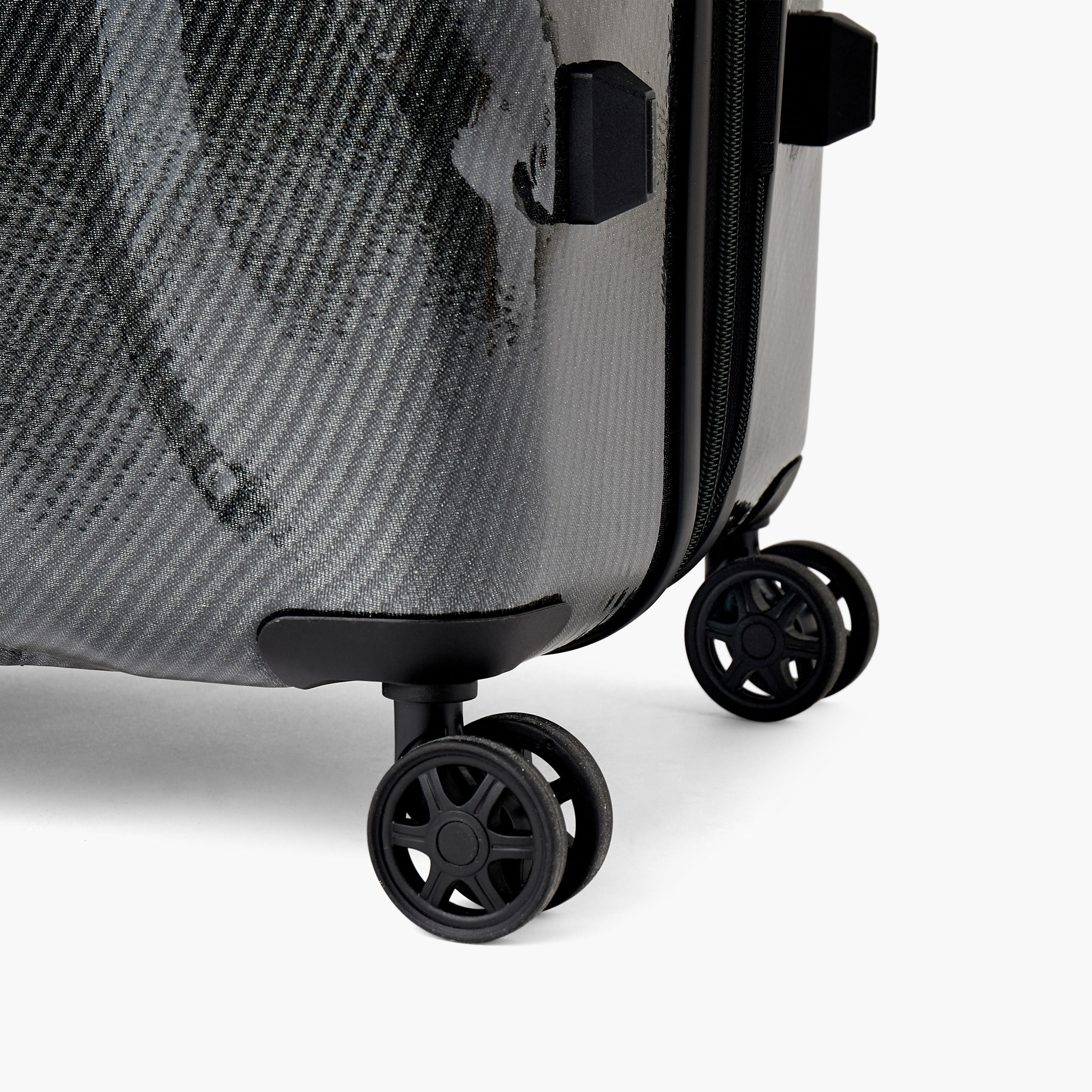 WAVE Textured Trolley Bag with Retractable Handle - 24 inches Check-In Bag-travel-luggagesandbags-luggage-image-7