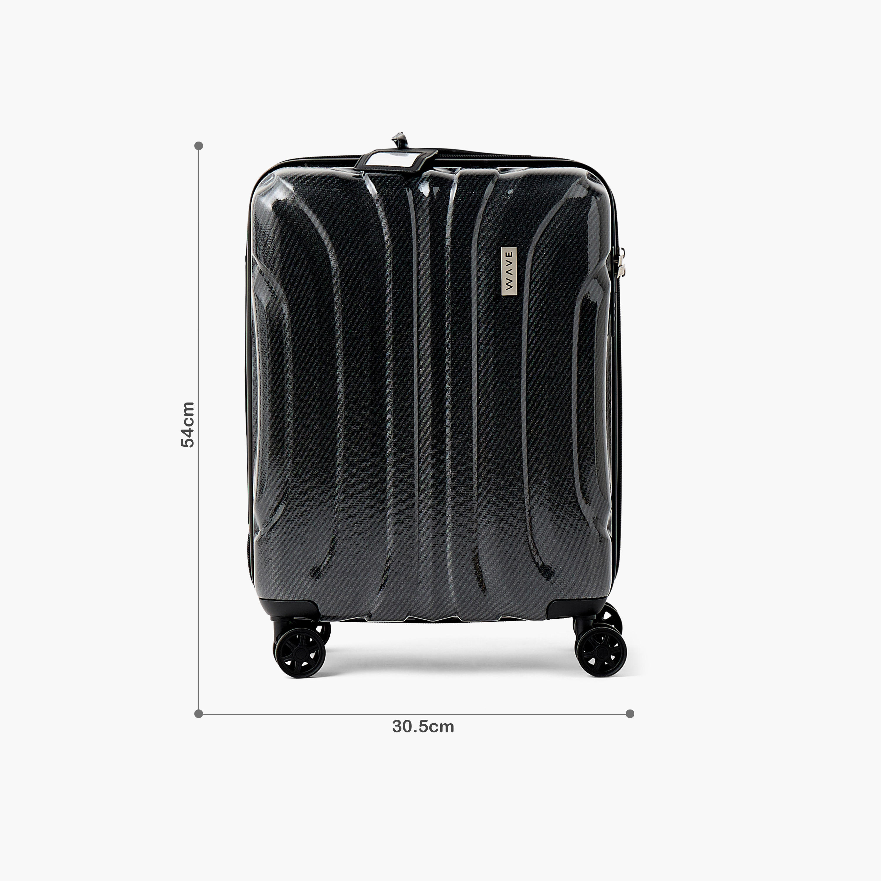 شنطة سفر ترولي صلبة بارزة الملمس بمقبض قابل للسحب من ويف - شنطة مقصورة 20 بوصة-travel-luggagesandbags-luggage-image-13