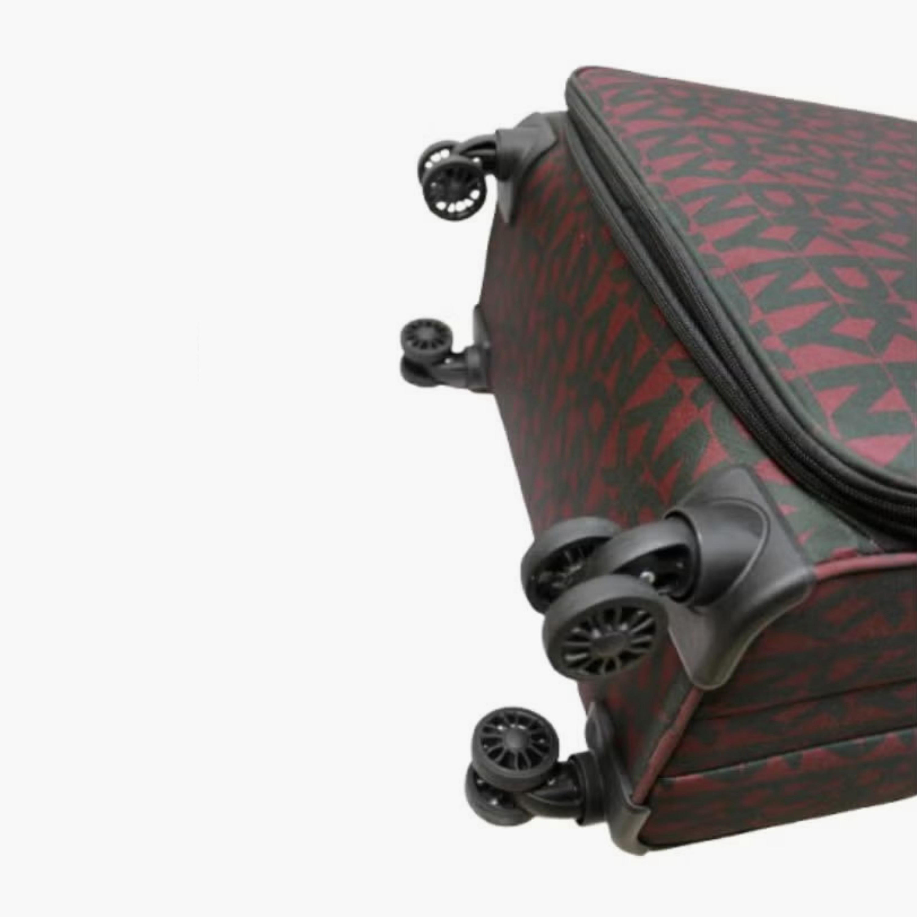 شنطة سفر لينة بطبعات مونوجرام ومقبض قابل للسحب من دكني - 20 بوصة شنطة مقصورة-travel-luggagesandbags-luggage-image-5