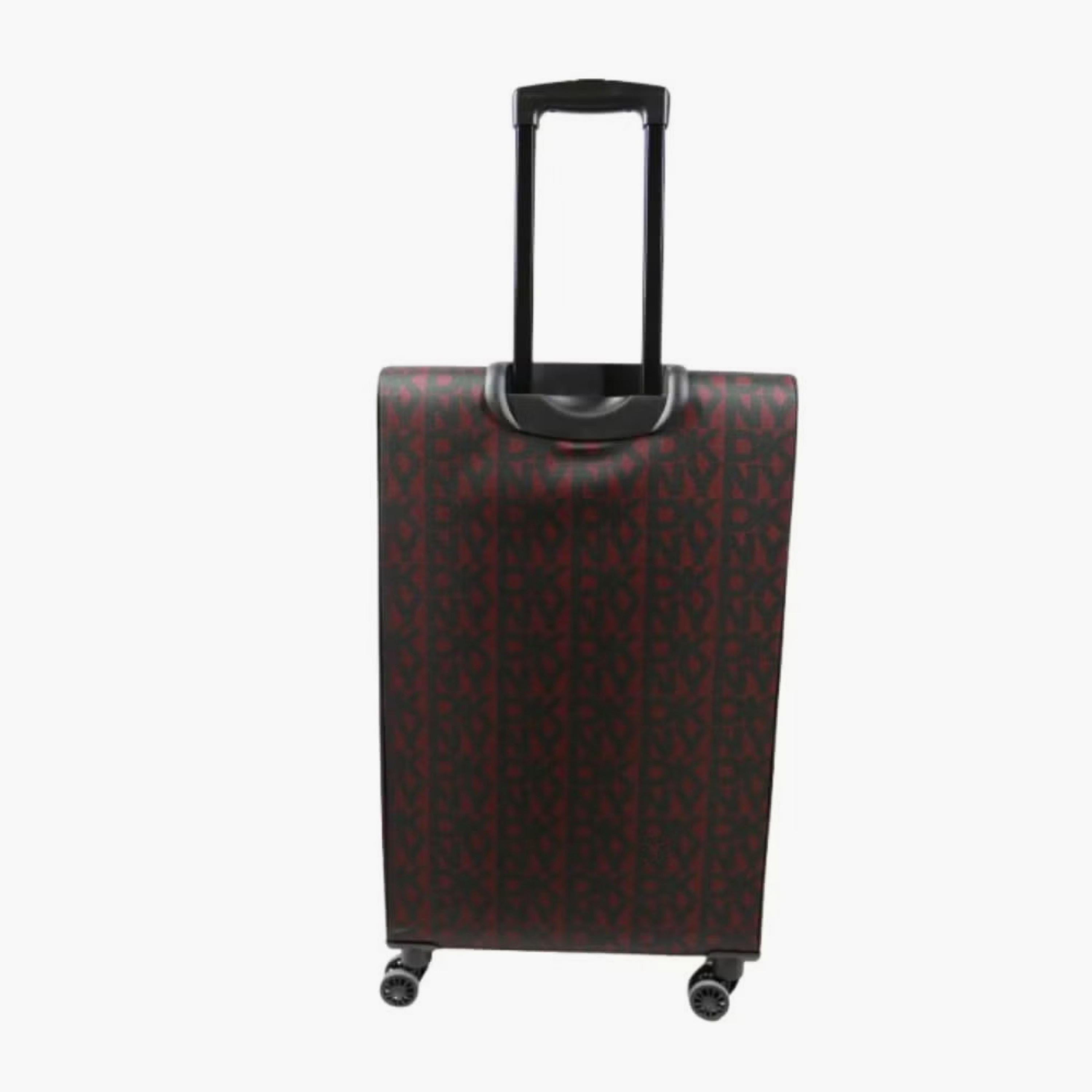 شنطة سفر لينة بطبعات مونوجرام ومقبض قابل للسحب من دكني - 24 بوصة شنطة تسجيل الوصول-travel-luggagesandbags-luggage-image-2