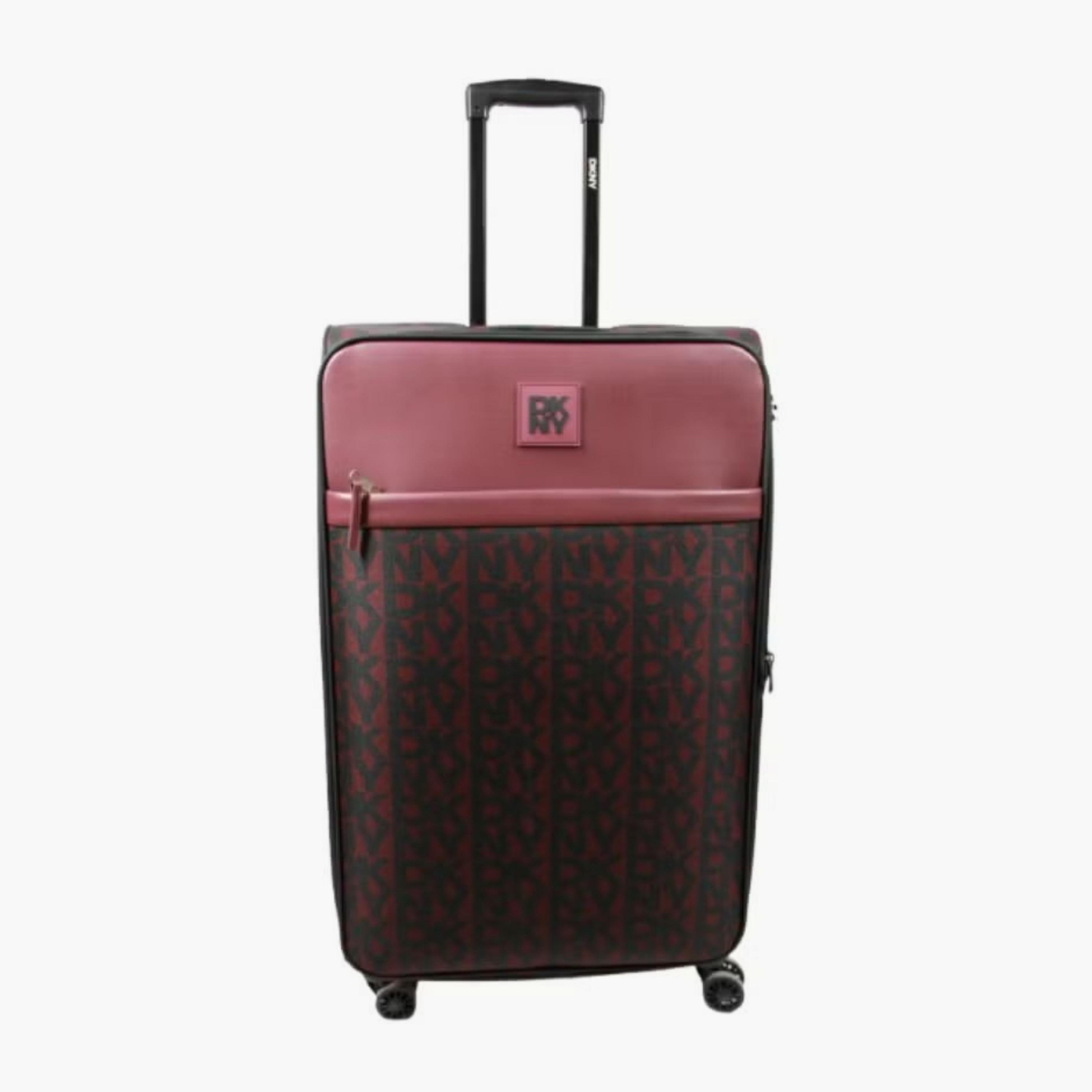 شنطة سفر لينة بطبعات مونوجرام ومقبض قابل للسحب من دكني - 28 بوصة شنطة تسجيل الوصول-travel-luggagesandbags-luggage-image-1