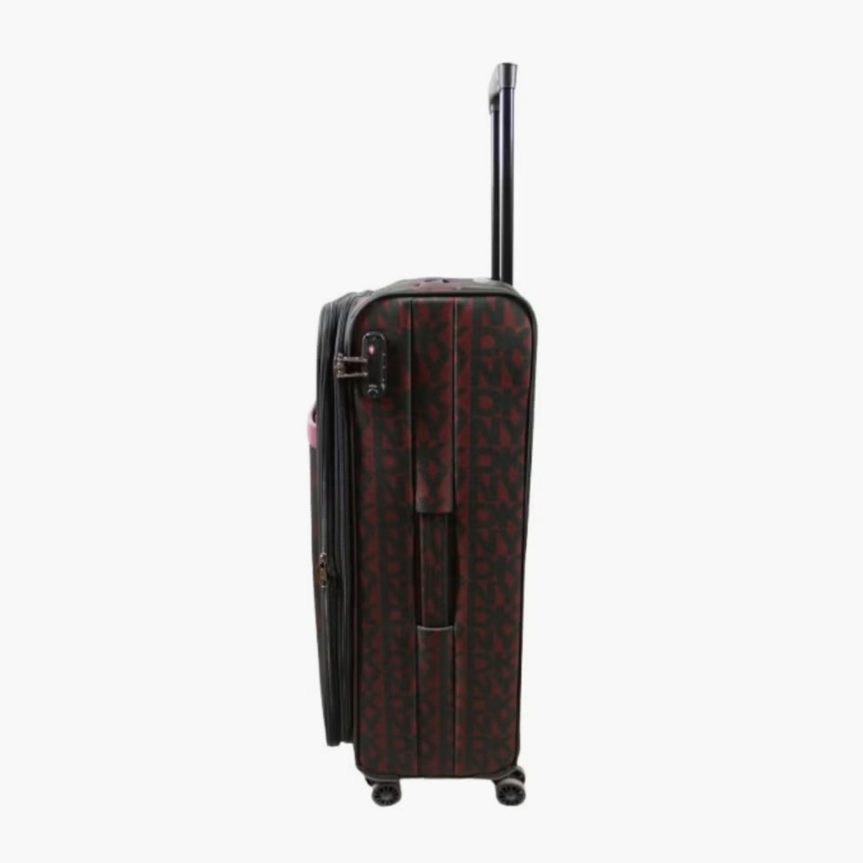 شنطة سفر لينة بطبعات مونوجرام ومقبض قابل للسحب من دكني - 28 بوصة شنطة تسجيل الوصول-travel-luggagesandbags-luggage-image-3