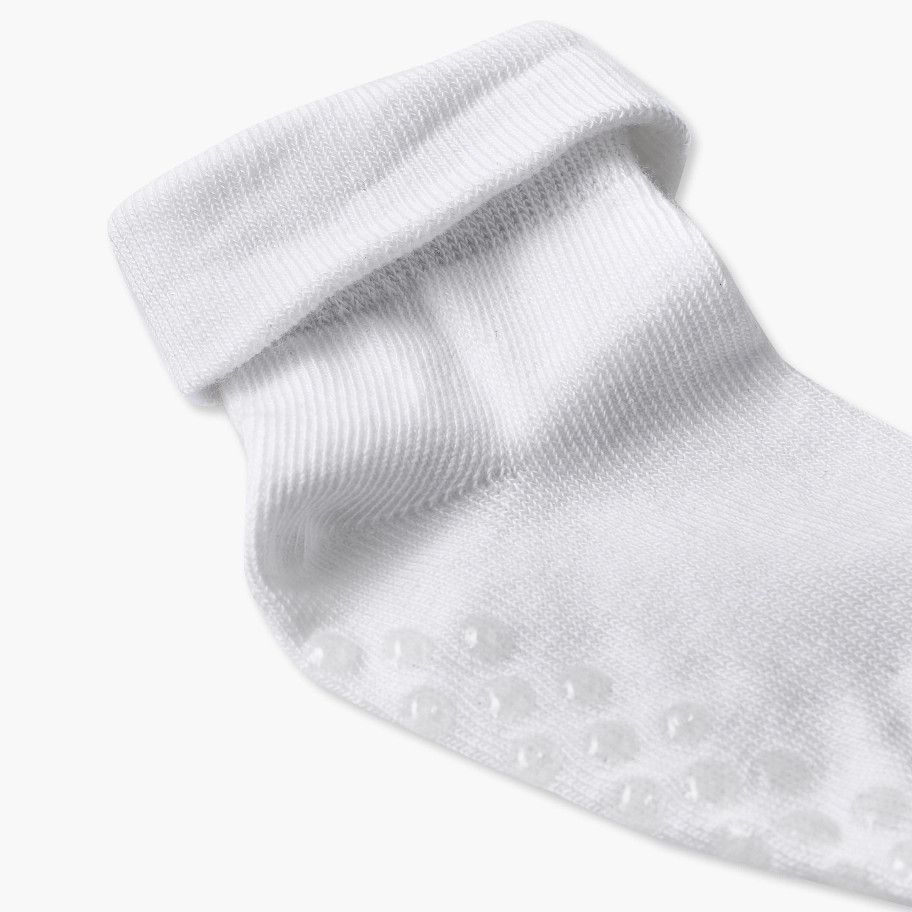 Pack of 5 Barefeet Cotton Ankle Length Baby Girls Socks-girls-accessories-socks-image-7