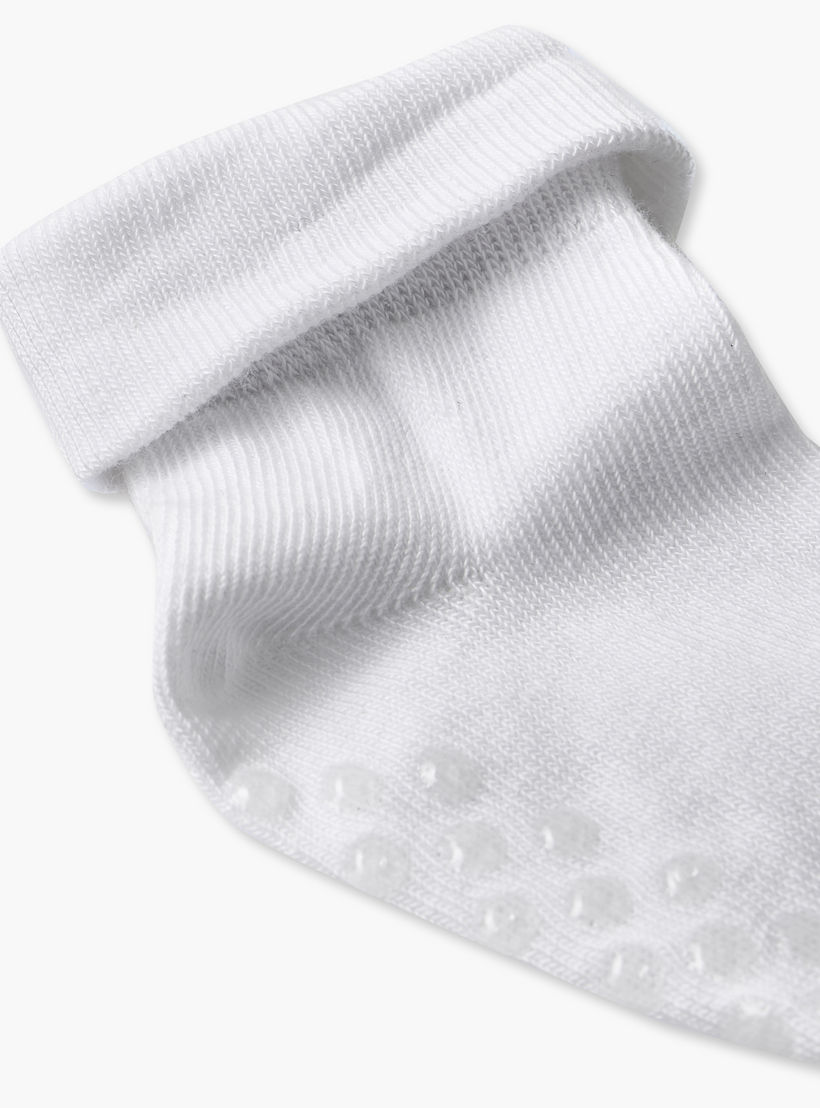 Pack of 5 Barefeet Cotton Ankle Length Baby Girls Socks-girls-accessories-socks-image-7