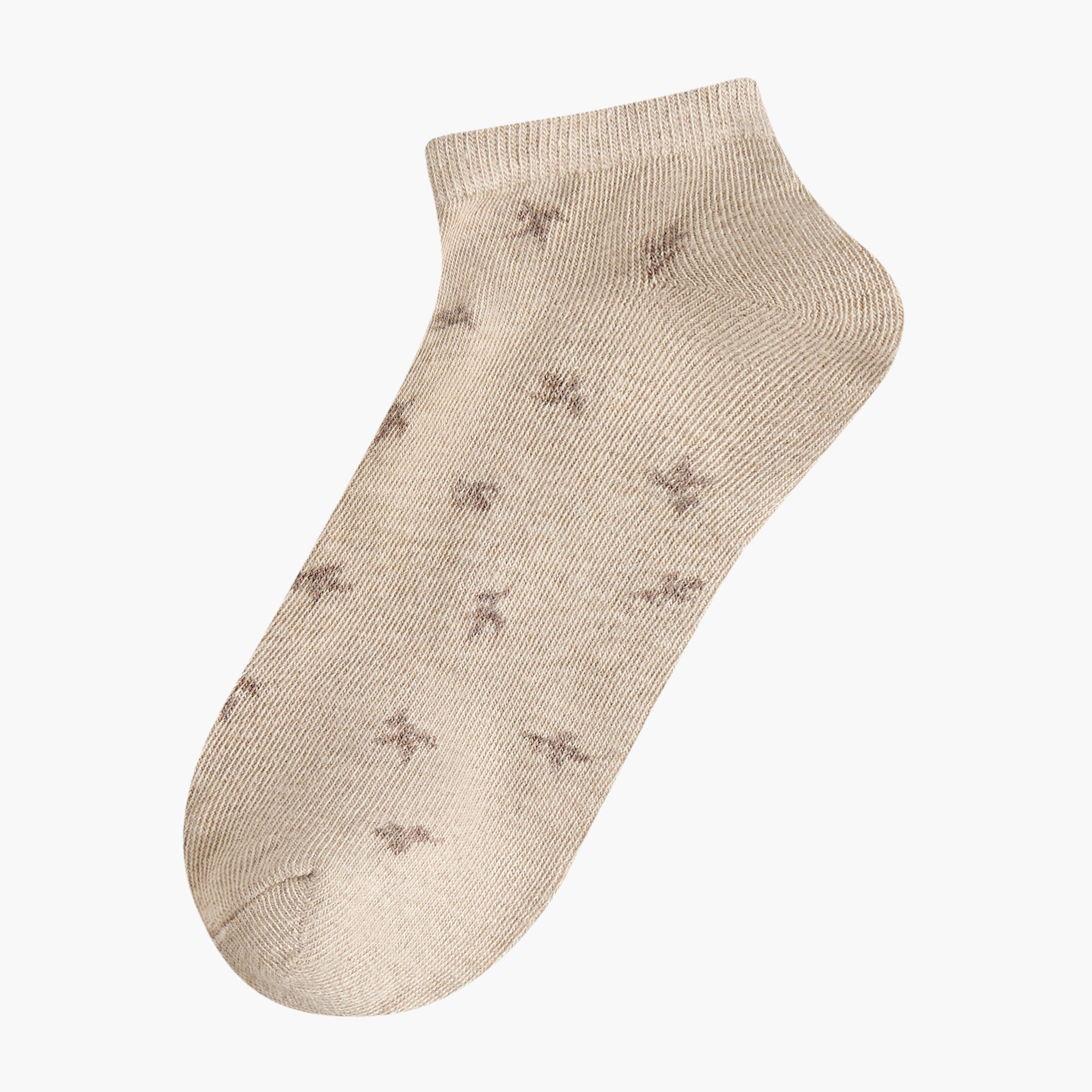 Flora Bella Pack of 5 Ankle Length Cotton Socks-women-socksandstockings-image-2
