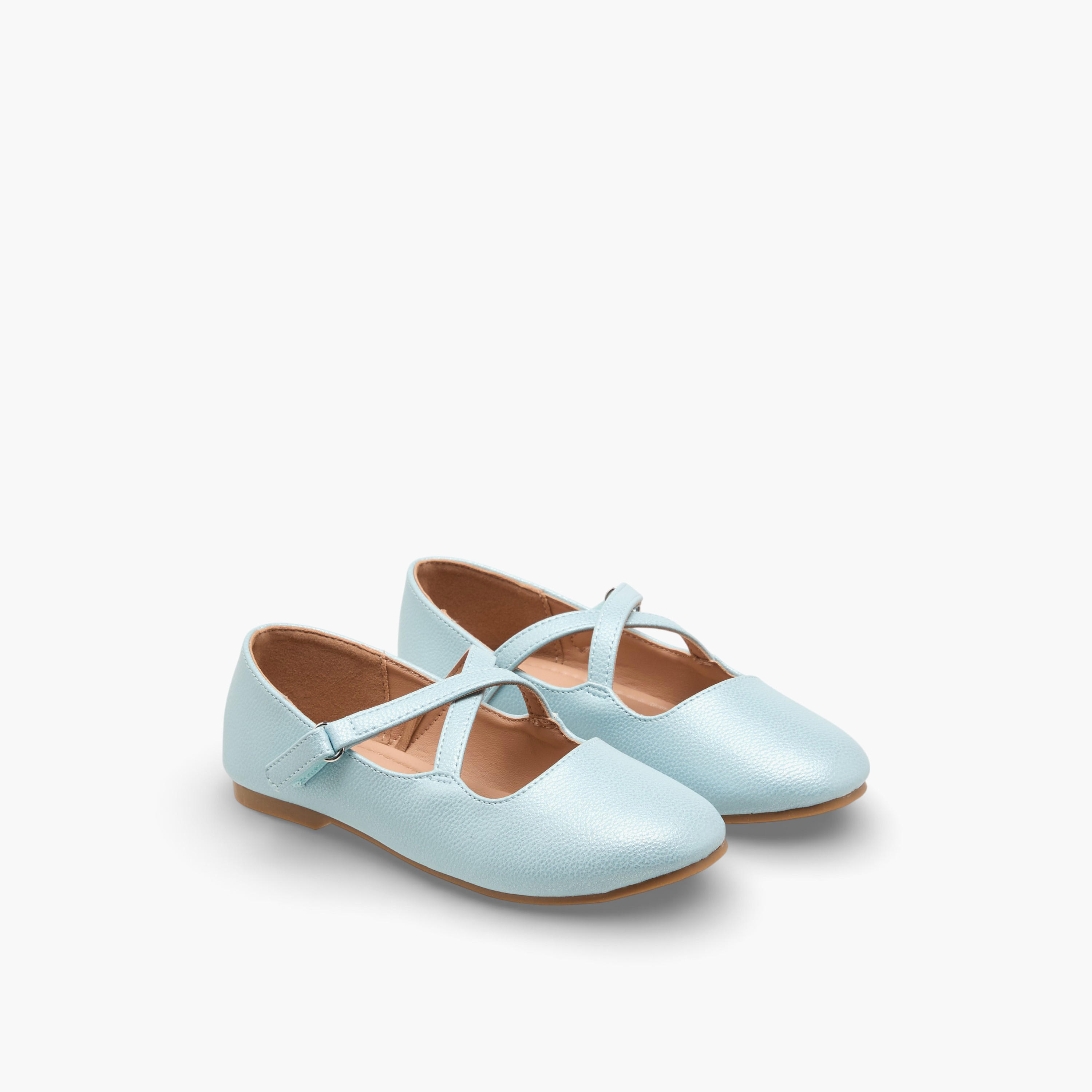 Flora Bella Girls Hook & Loop Mary Jane Shoes-girls-shoes-maryjanes-image-1