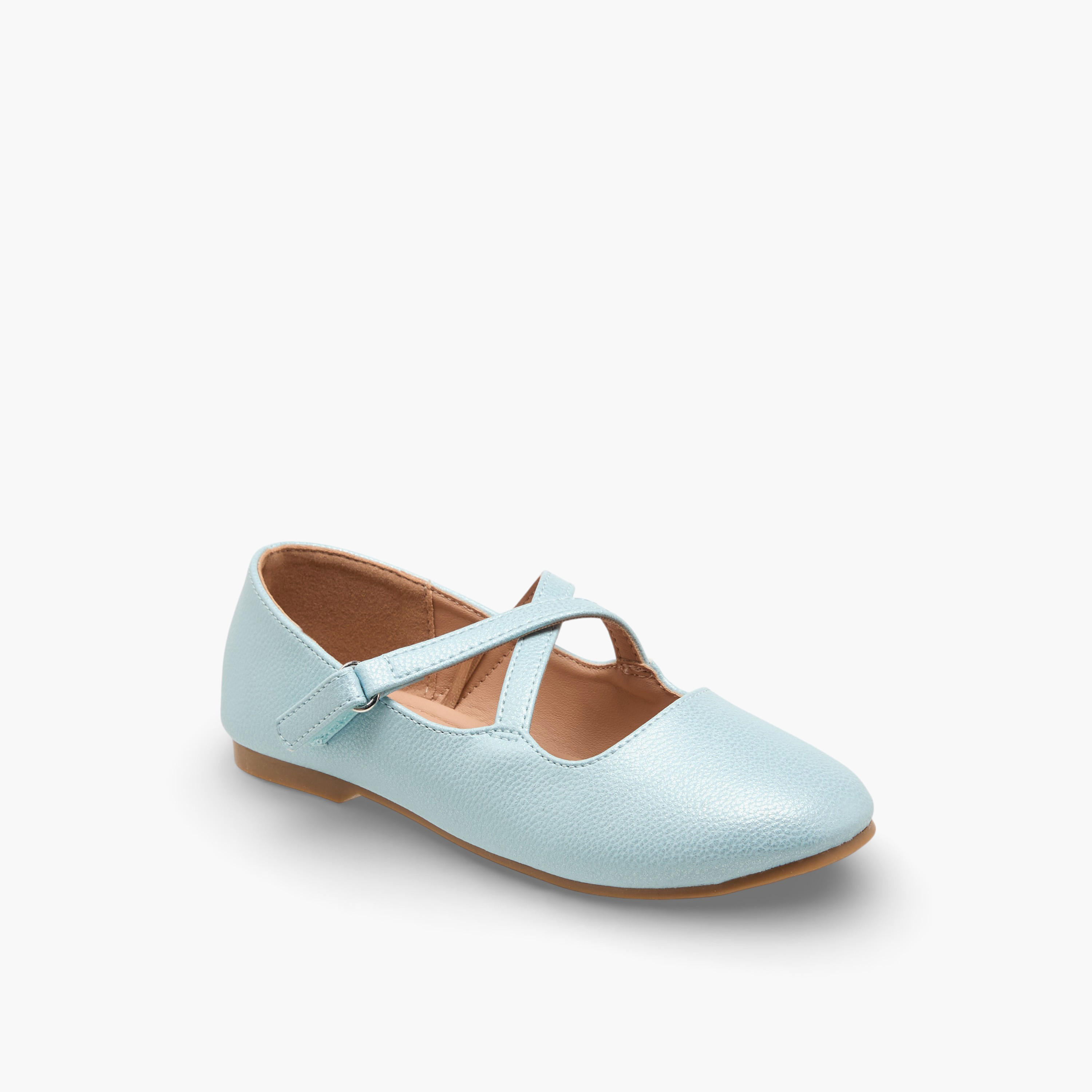 Flora Bella Girls Hook & Loop Mary Jane Shoes-girls-shoes-maryjanes-image-2