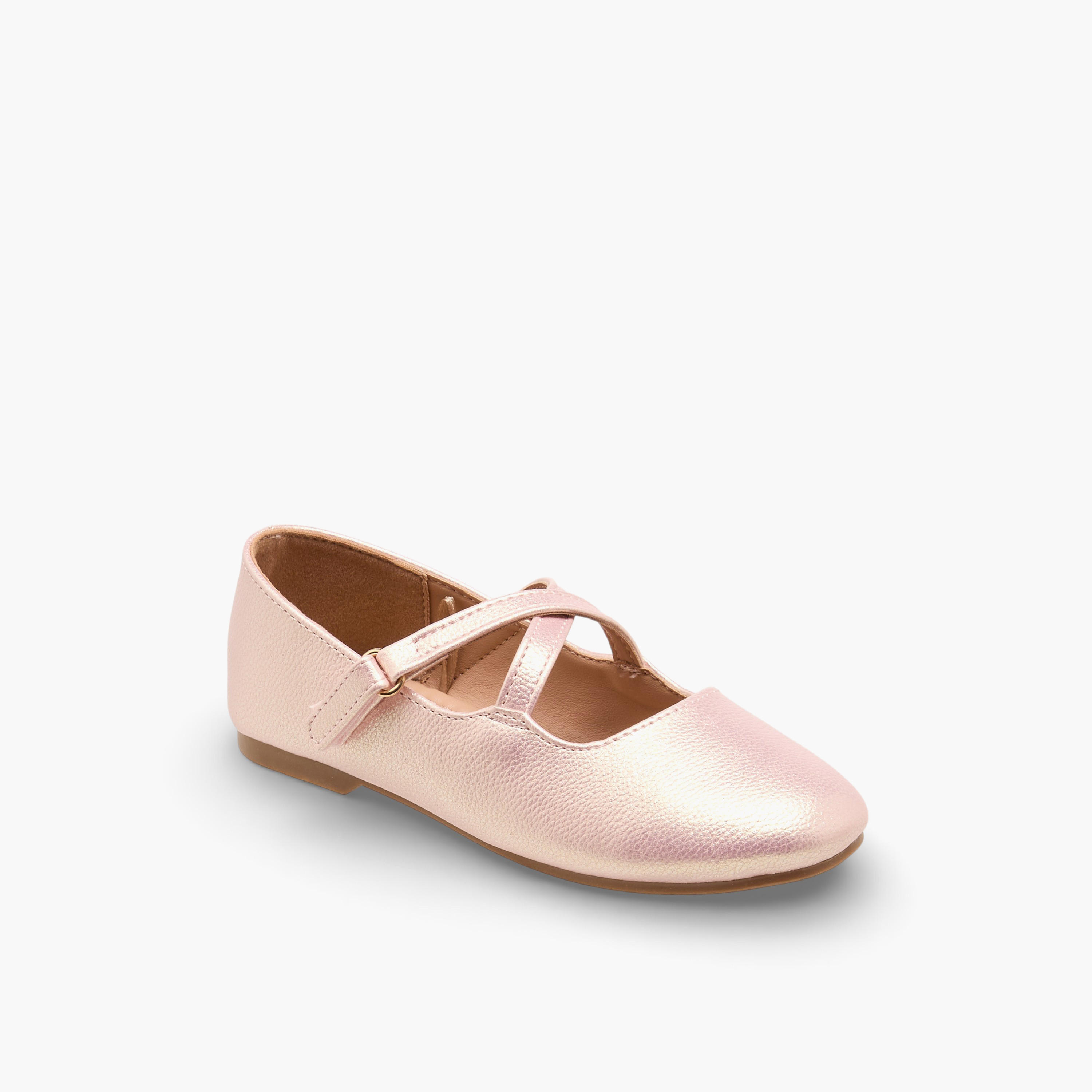 Flora Bella Girls Hook & Loop Mary Jane Shoes-girls-shoes-maryjanes-image-2
