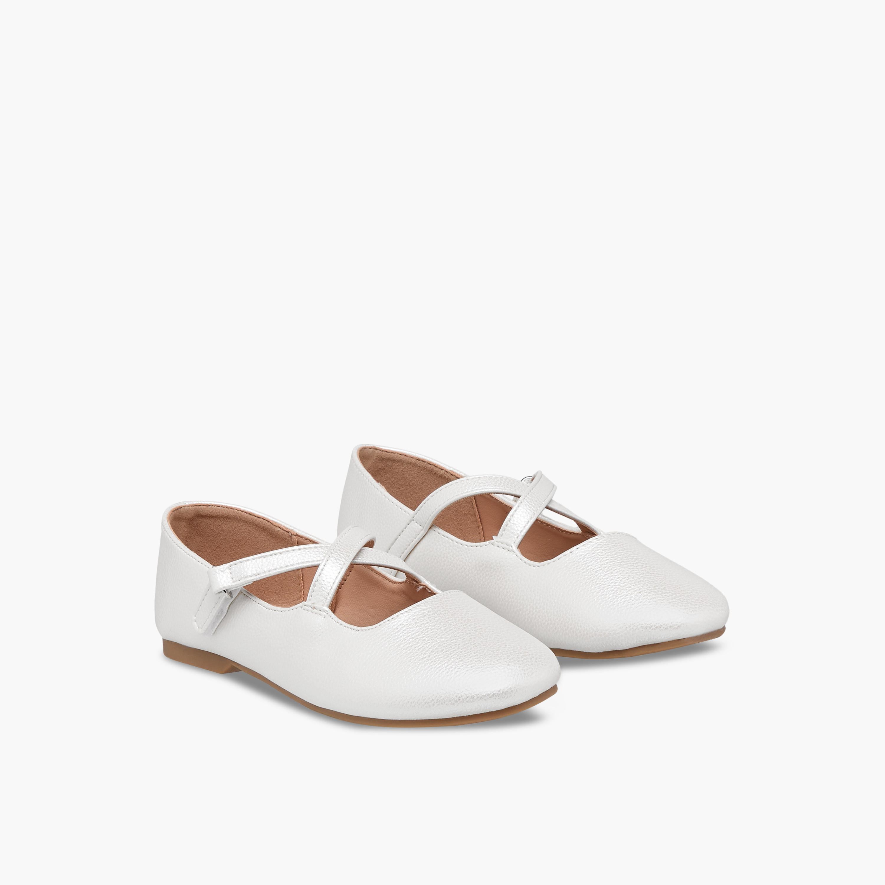 Flora Bella Girls Hook & Loop Mary Jane Shoes-girls-shoes-maryjanes-image-1