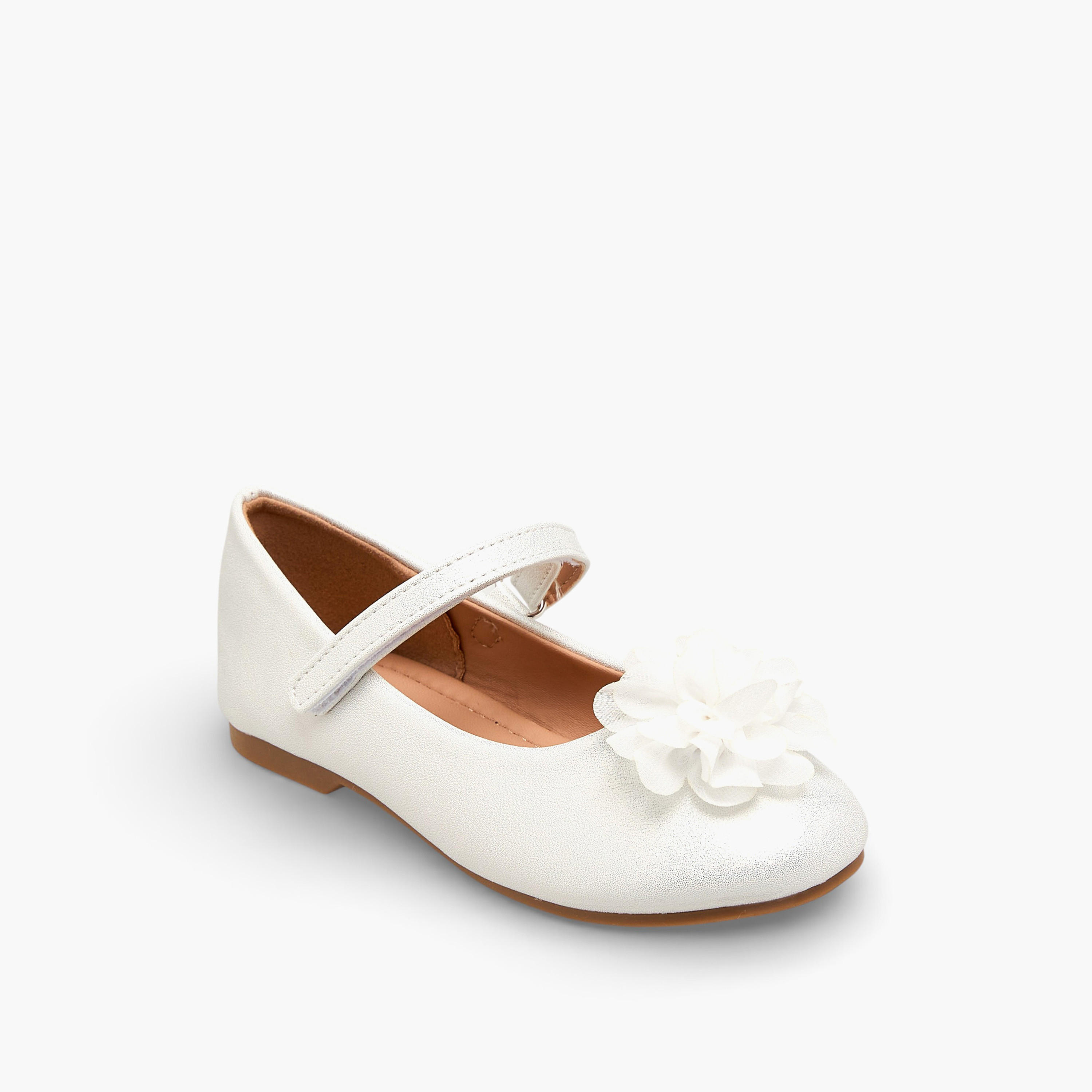 Flora Bella Girls Floral Embellished Mary Jane Shoes-girls-shoes-maryjanes-image-2