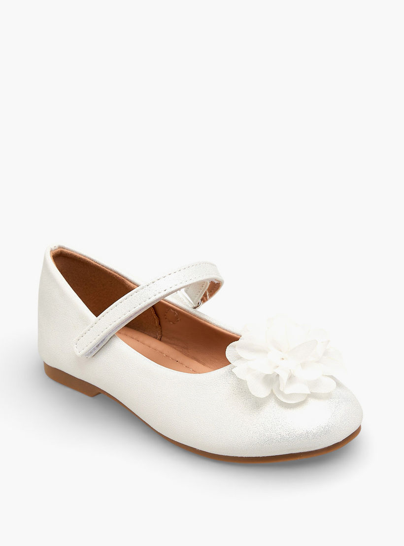 Flora Bella Girls Floral Embellished Mary Jane Shoes-girls-shoes-maryjanes-image-2