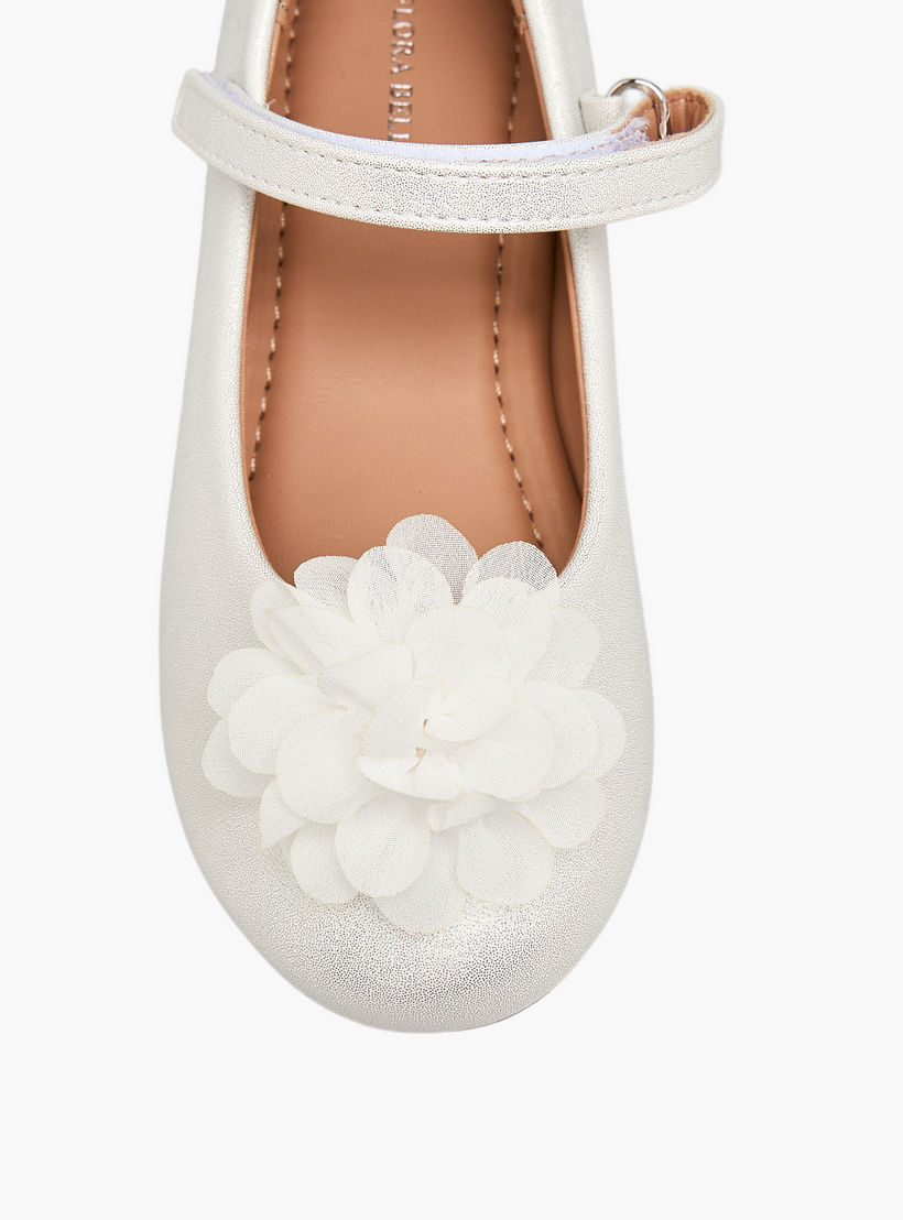 Flora Bella Girls Floral Embellished Mary Jane Shoes-girls-shoes-maryjanes-image-4