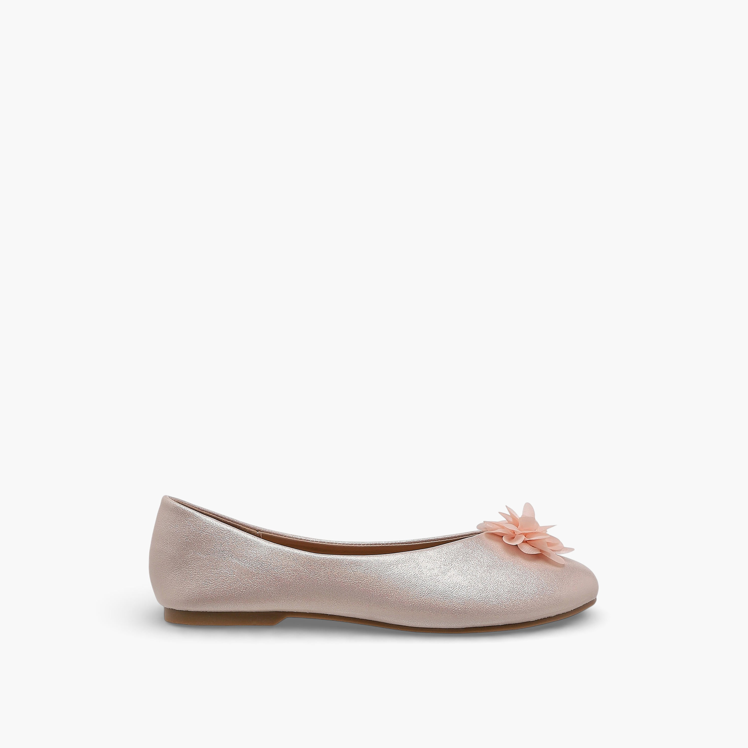 حذاء باليرينا بزينة أزهار للبنات من فلورا بيلا-girls-shoes-ballerinas-image-3